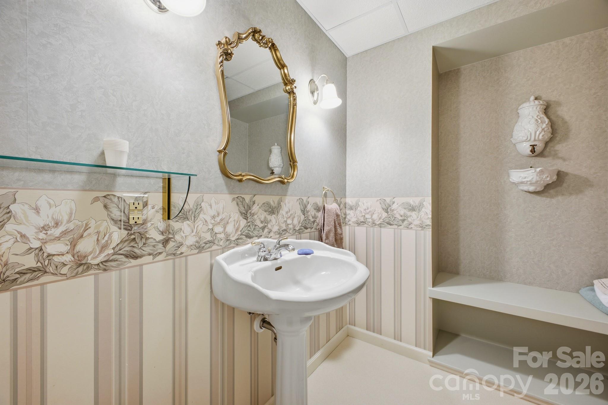 Full Bath in Lower Level - 1870 Riverview Court, Hendersonville