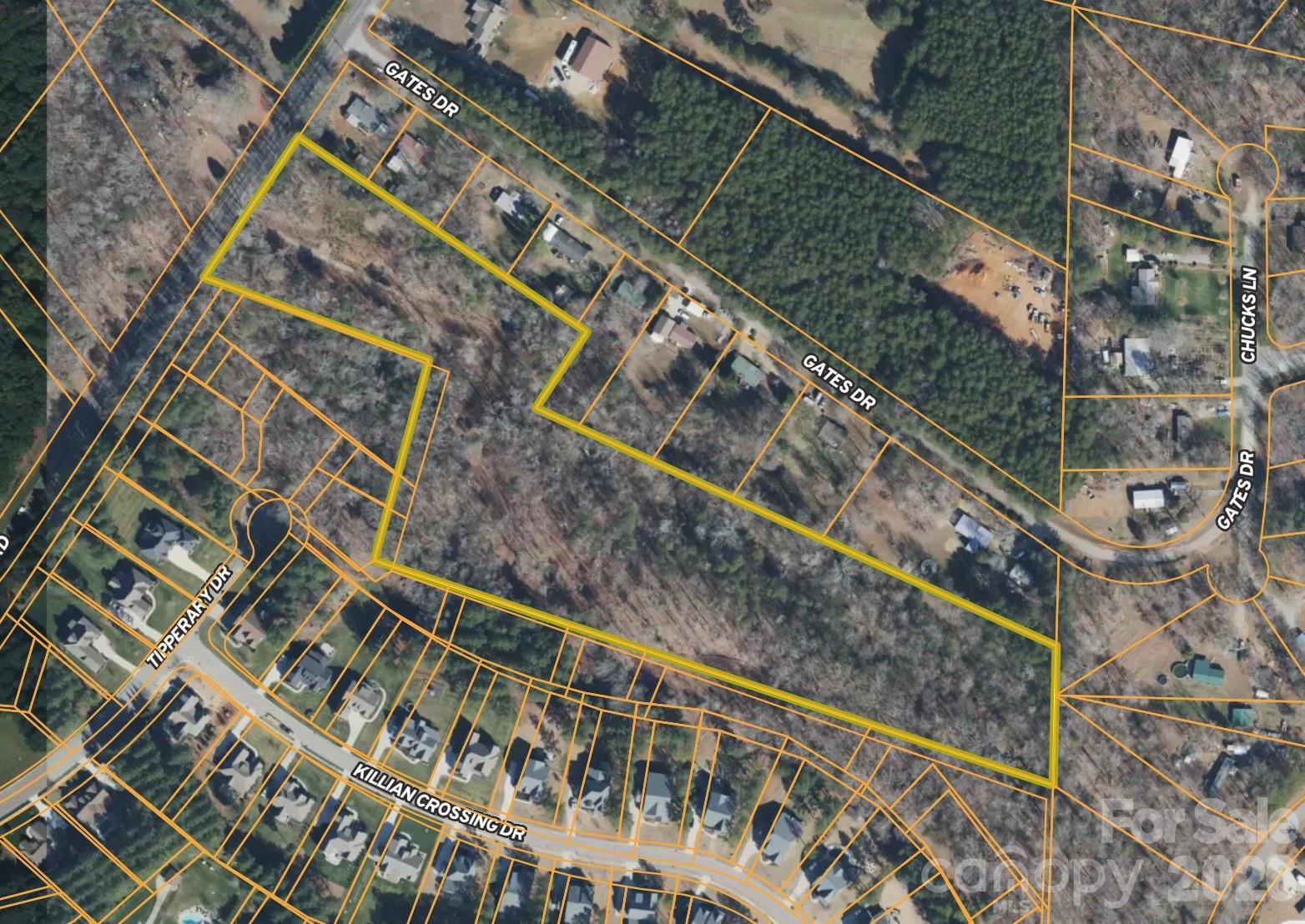 Property Outline - 5018 Grassy Creek Road, Denver