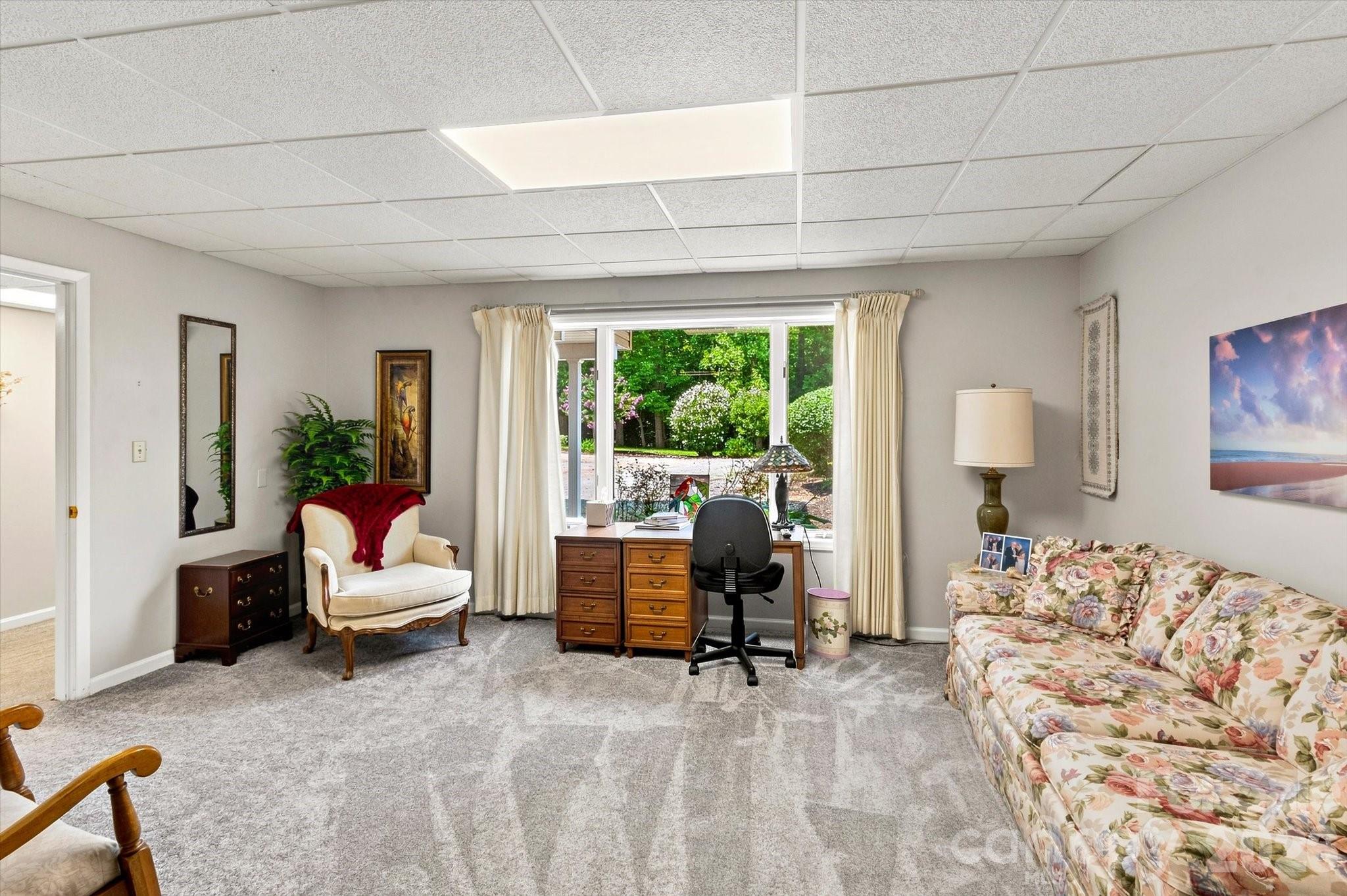 Lower level living space - 12 Highlander Lane, Hendersonville