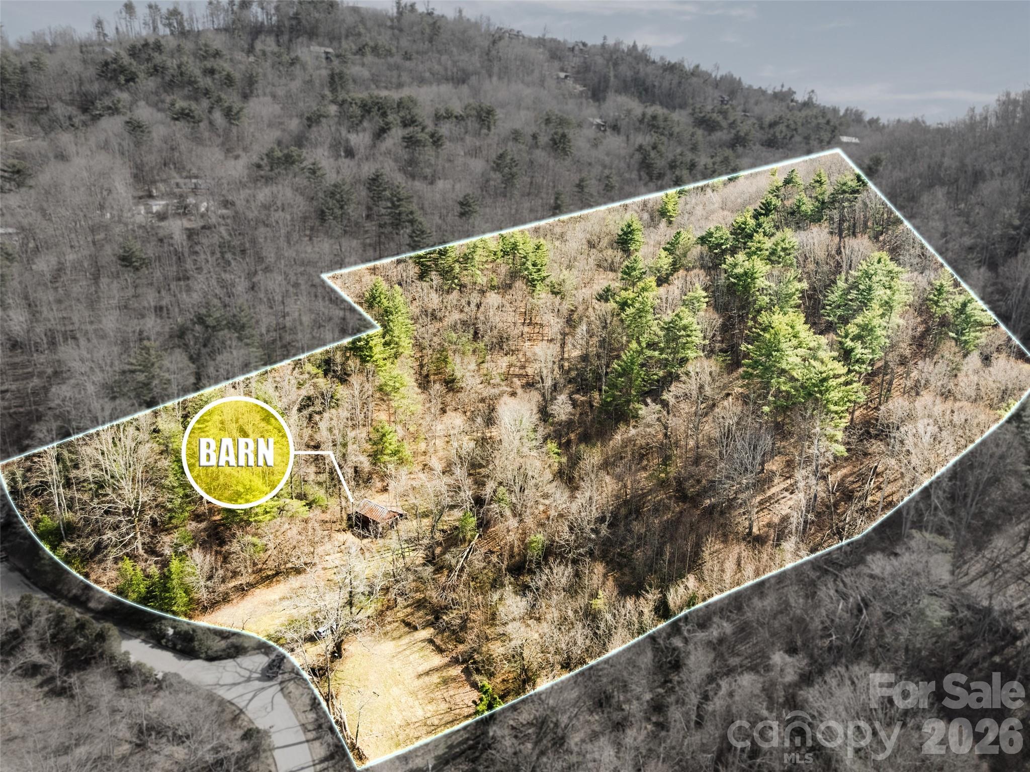 Acreage at 401 Baird Cove Road, Asheville, photo 11 of 11