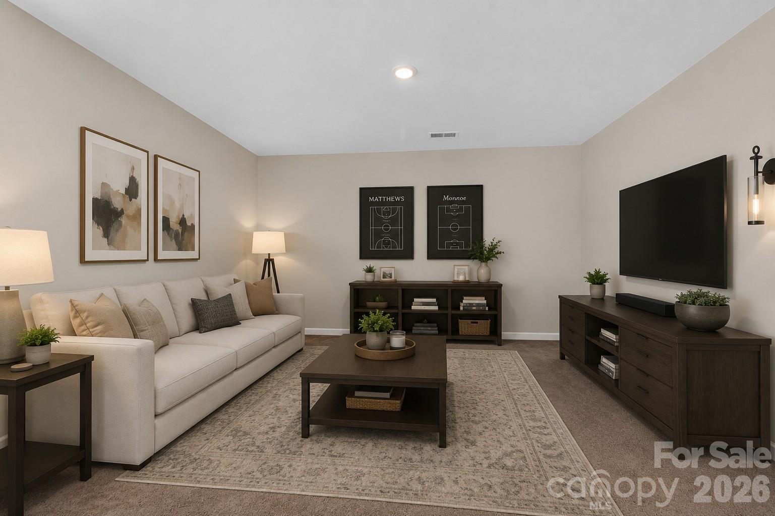 Virtually Staged Bonus Room - 1503 Forkhorn Drive, Monroe