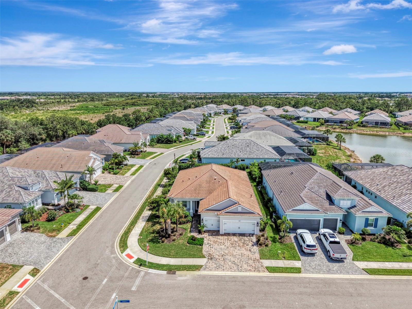 ariel view - 12365 VIESTE CT, VENICE