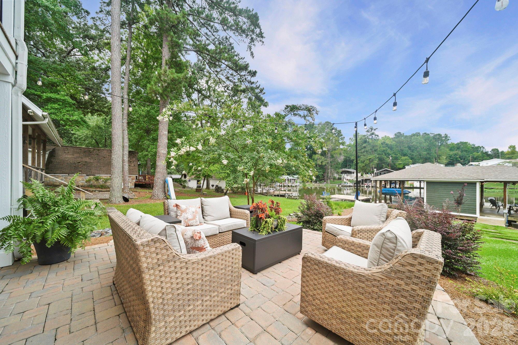 Rear Patio View - 698 Lake Head Road, Norwood