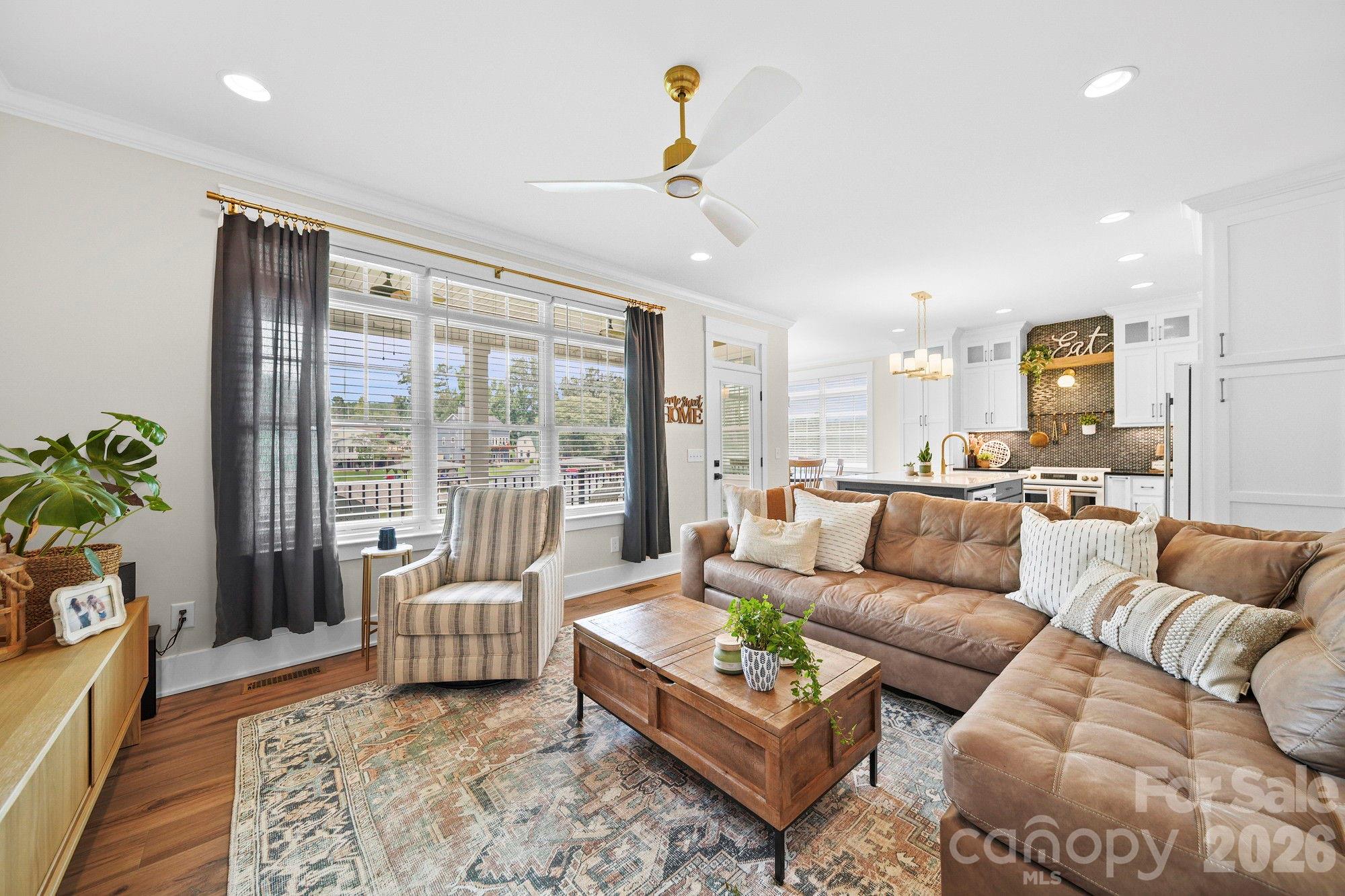 Living Room - Main Level - 698 Lake Head Road, Norwood