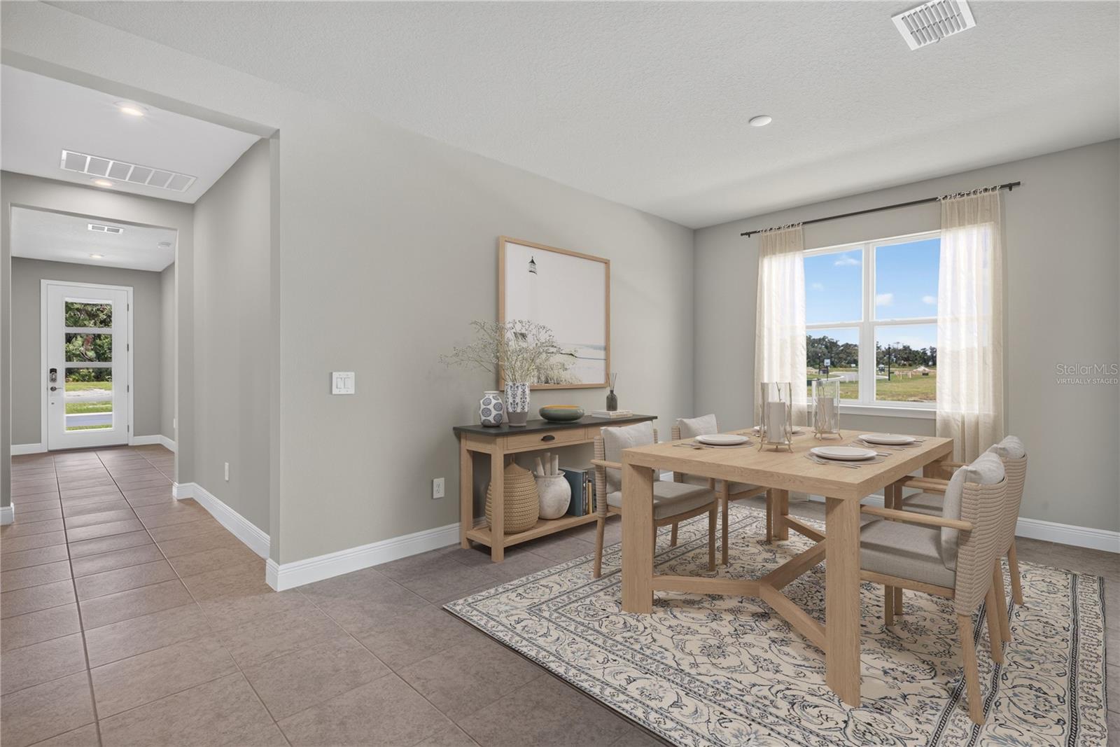 virtually staged dining - 9026 SUNDANCE TER, PARRISH