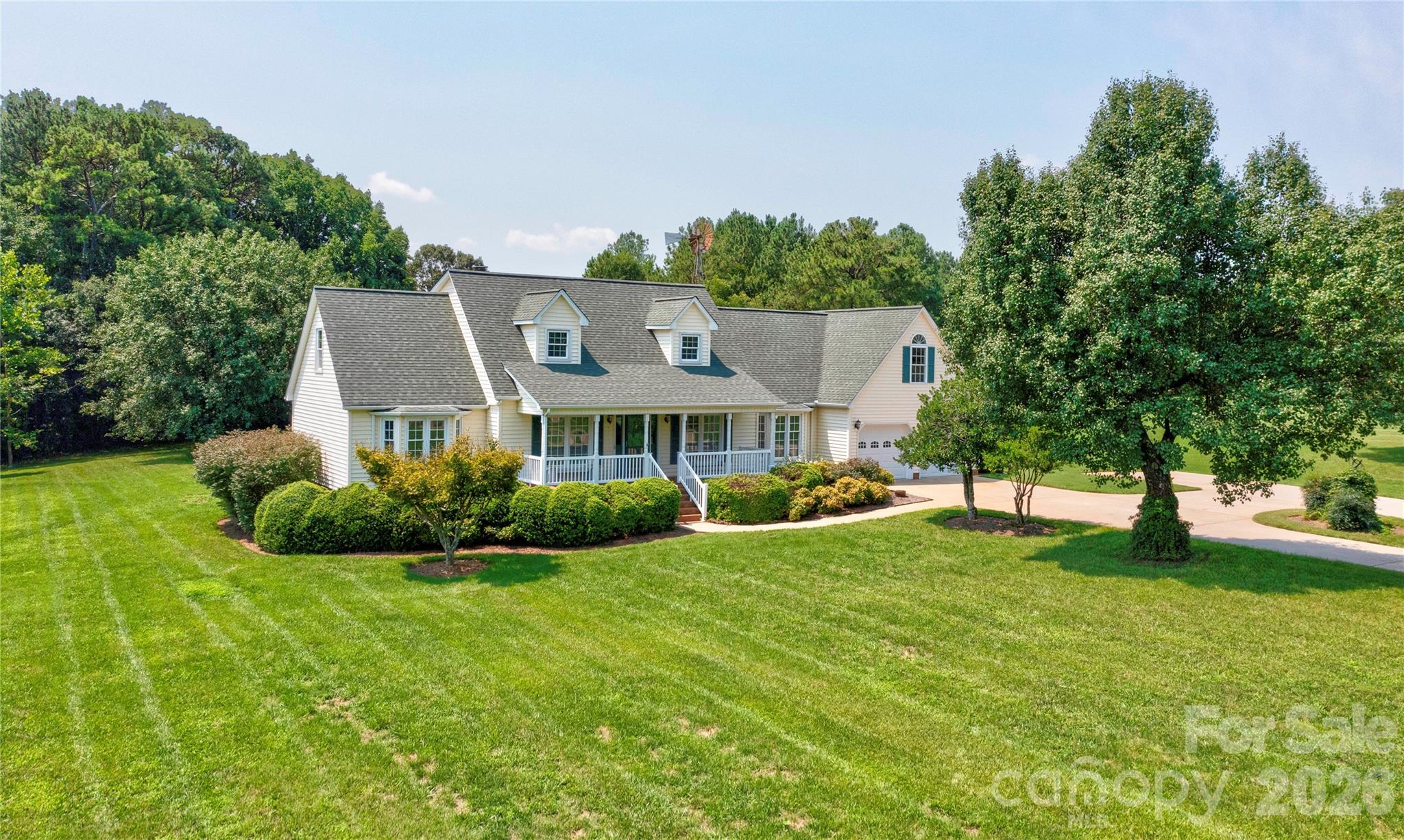 Aerial View - 719 W Zion Church Road, Shelby