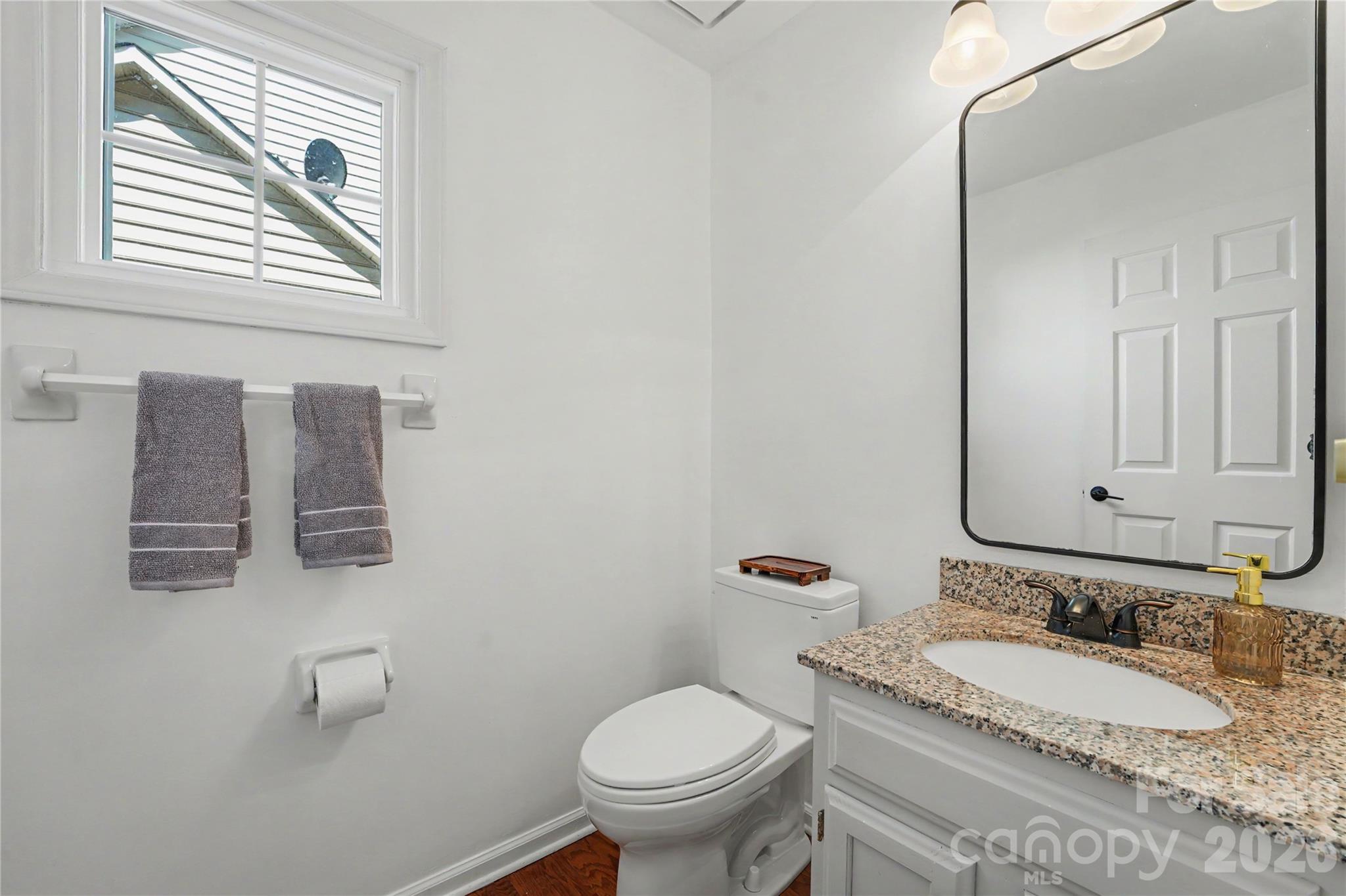 Lower level 1/2 bath. - 17205 Asti Court, Cornelius
