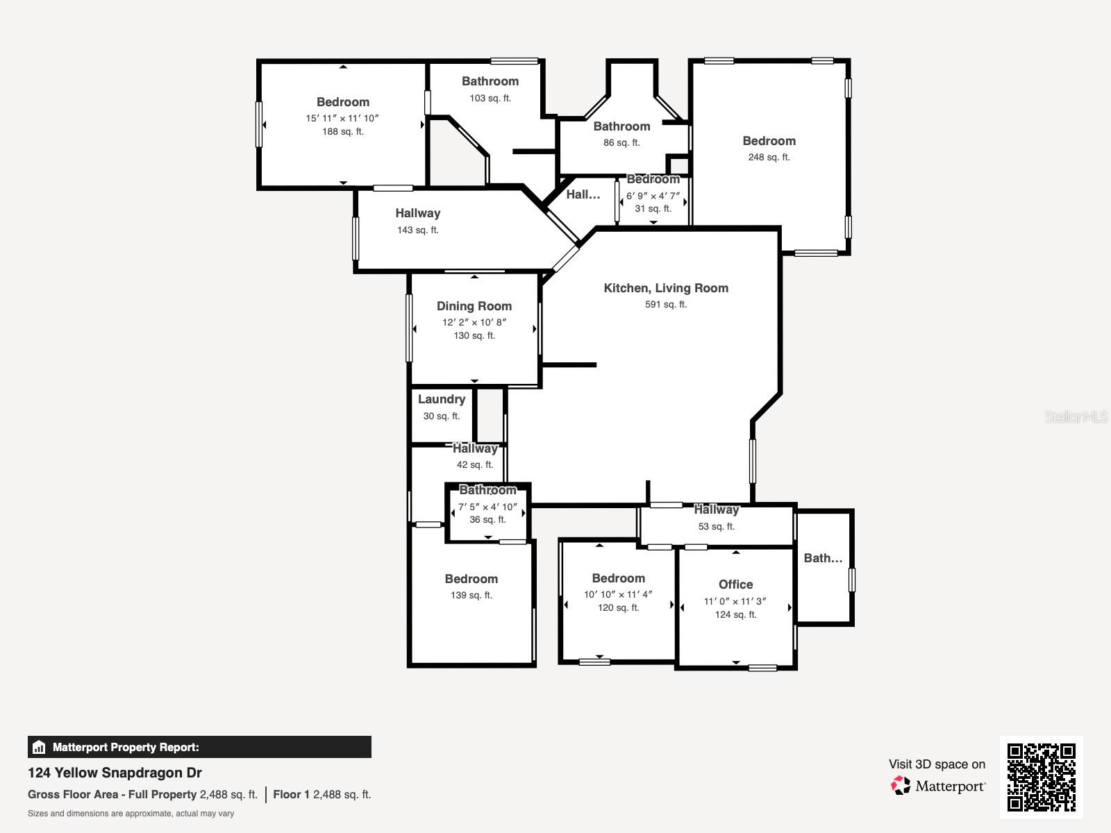 Floor Plan - 124 YELLOW SNAPDRAGON DR, DAVENPORT