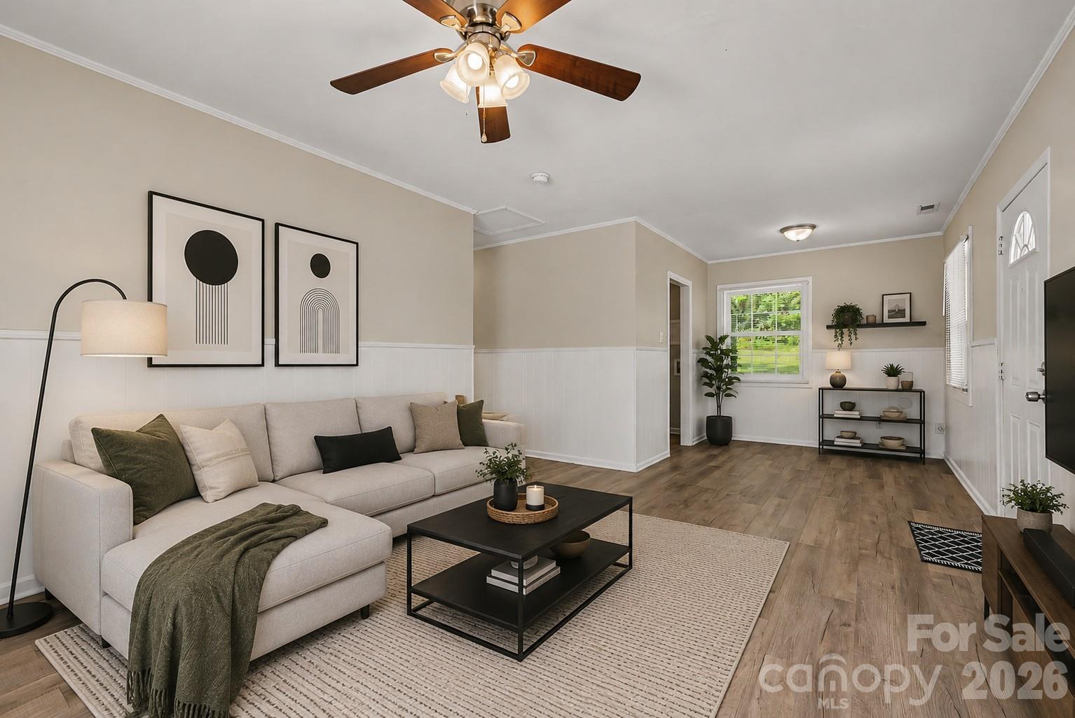 virtually staged - 1037 Cherokee Avenue, Rock Hill