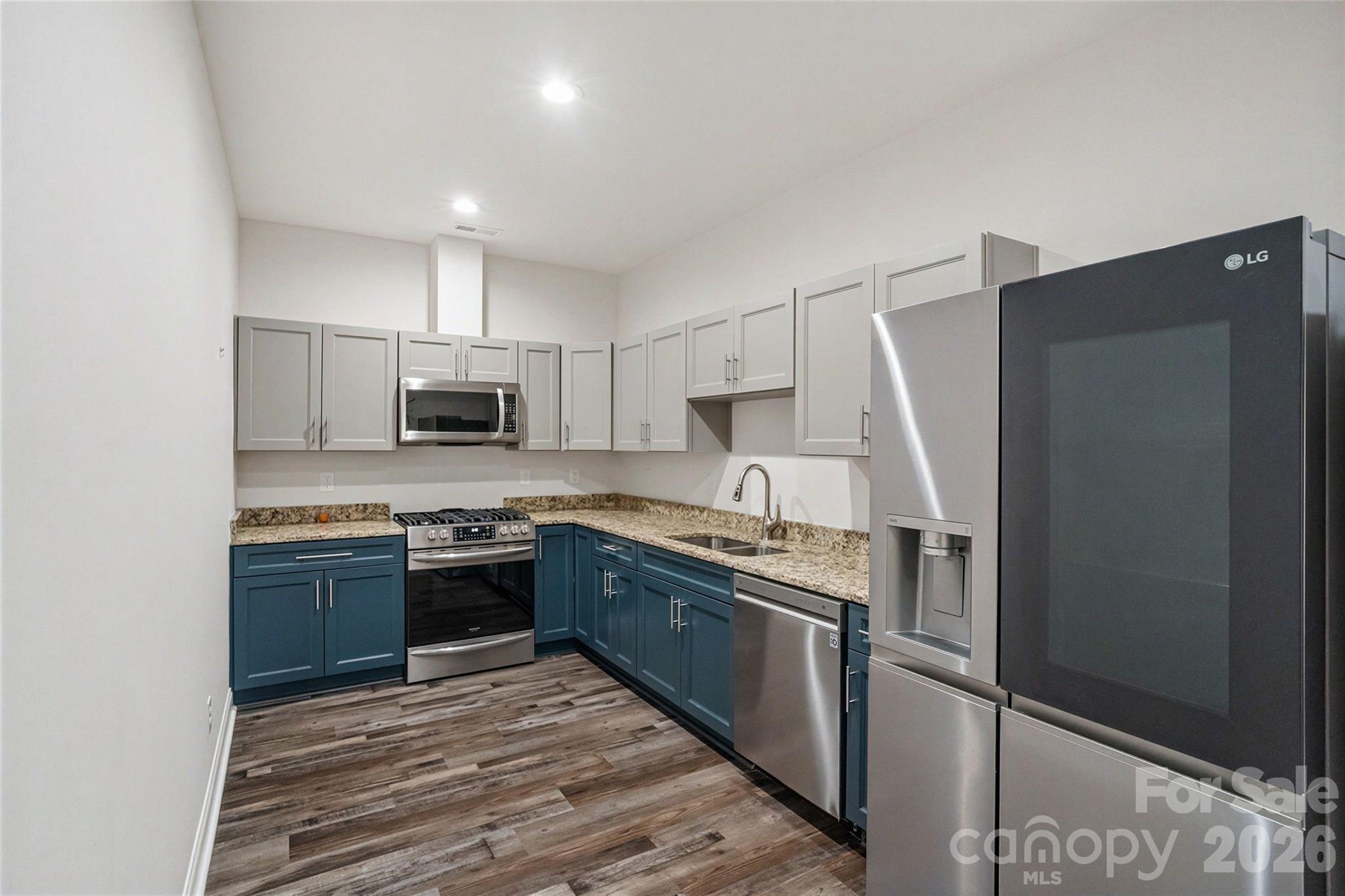 Basement kitchen - 1421 Hamilton Crossroads Road, Marshville