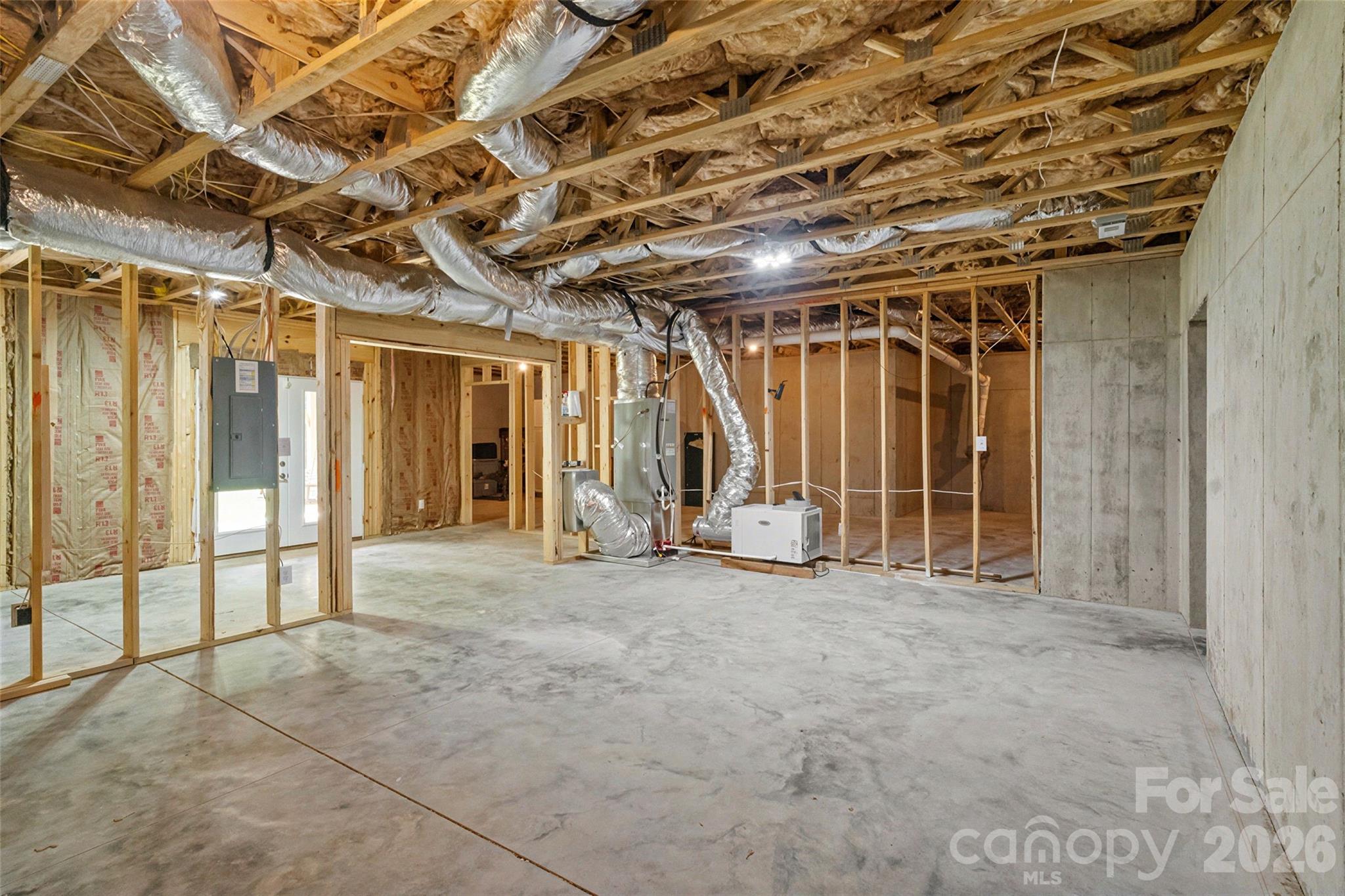 Conditioned Space in Basement - 1421 Hamilton Crossroads Road, Marshville