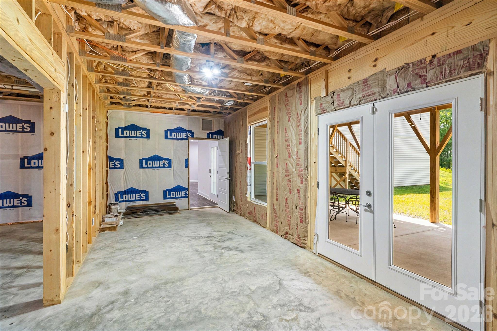 Conditioned Space in Basement - 1421 Hamilton Crossroads Road, Marshville