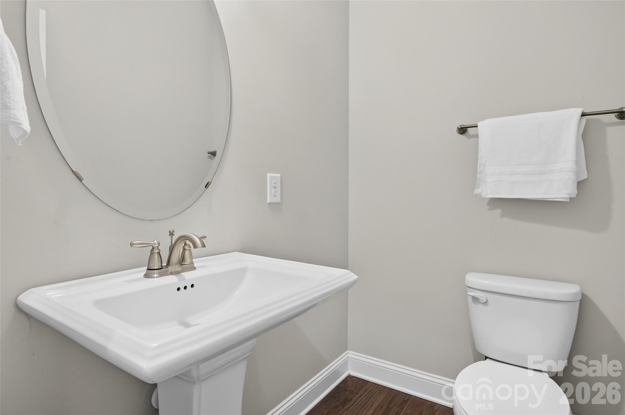 half bath on main level - 113 Heron Cove Loop, Mooresville