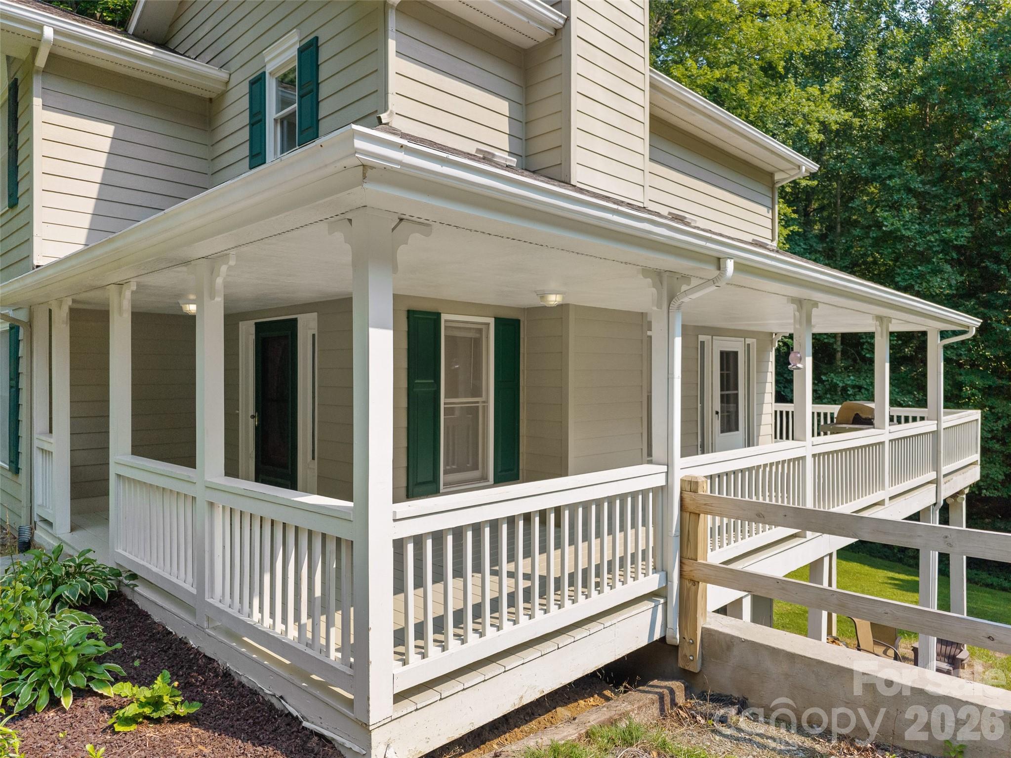 Wrap Around Porch - 218 Junaluska Oaks Drive, Waynesville