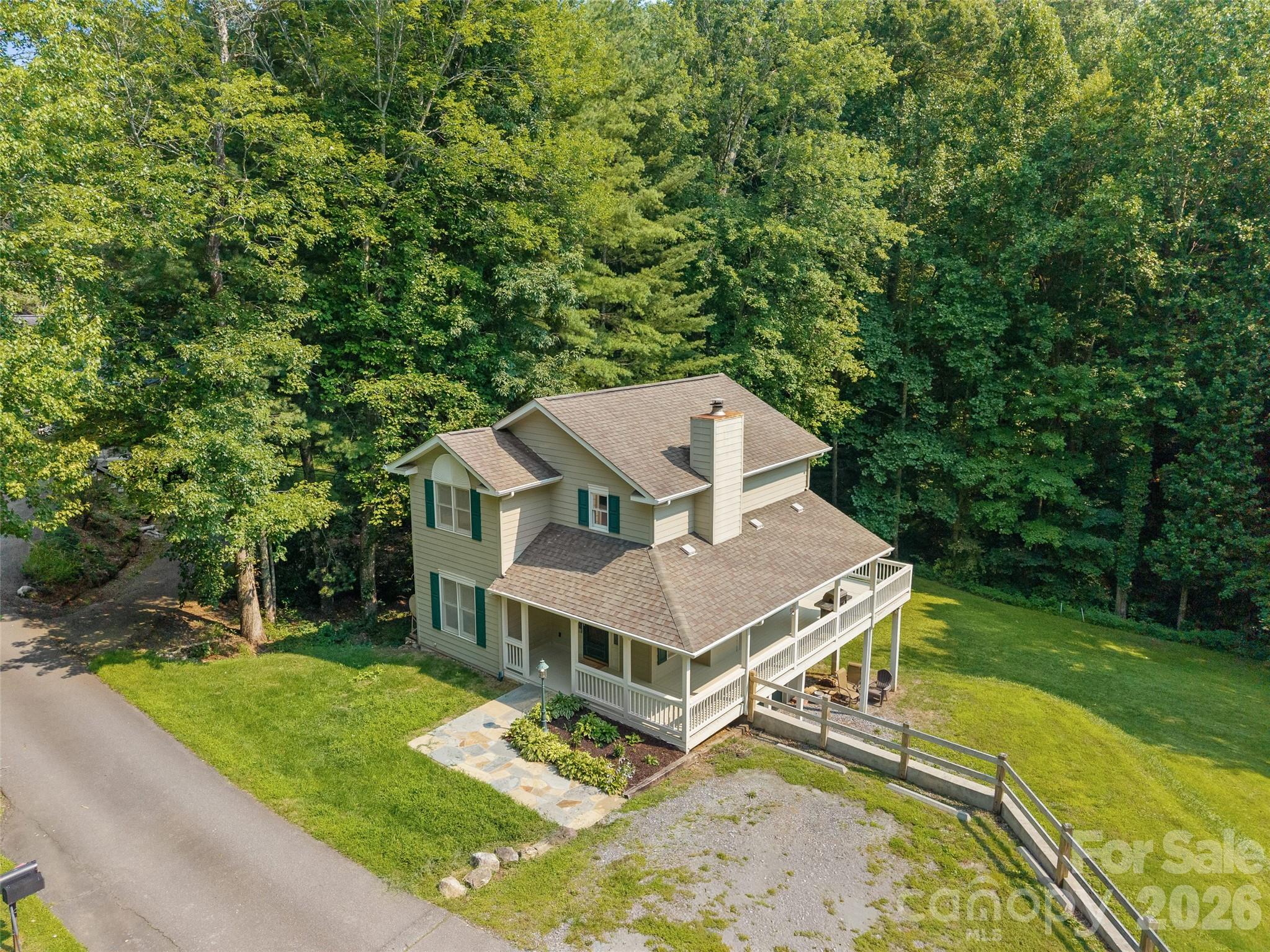 Front View - 218 Junaluska Oaks Drive, Waynesville