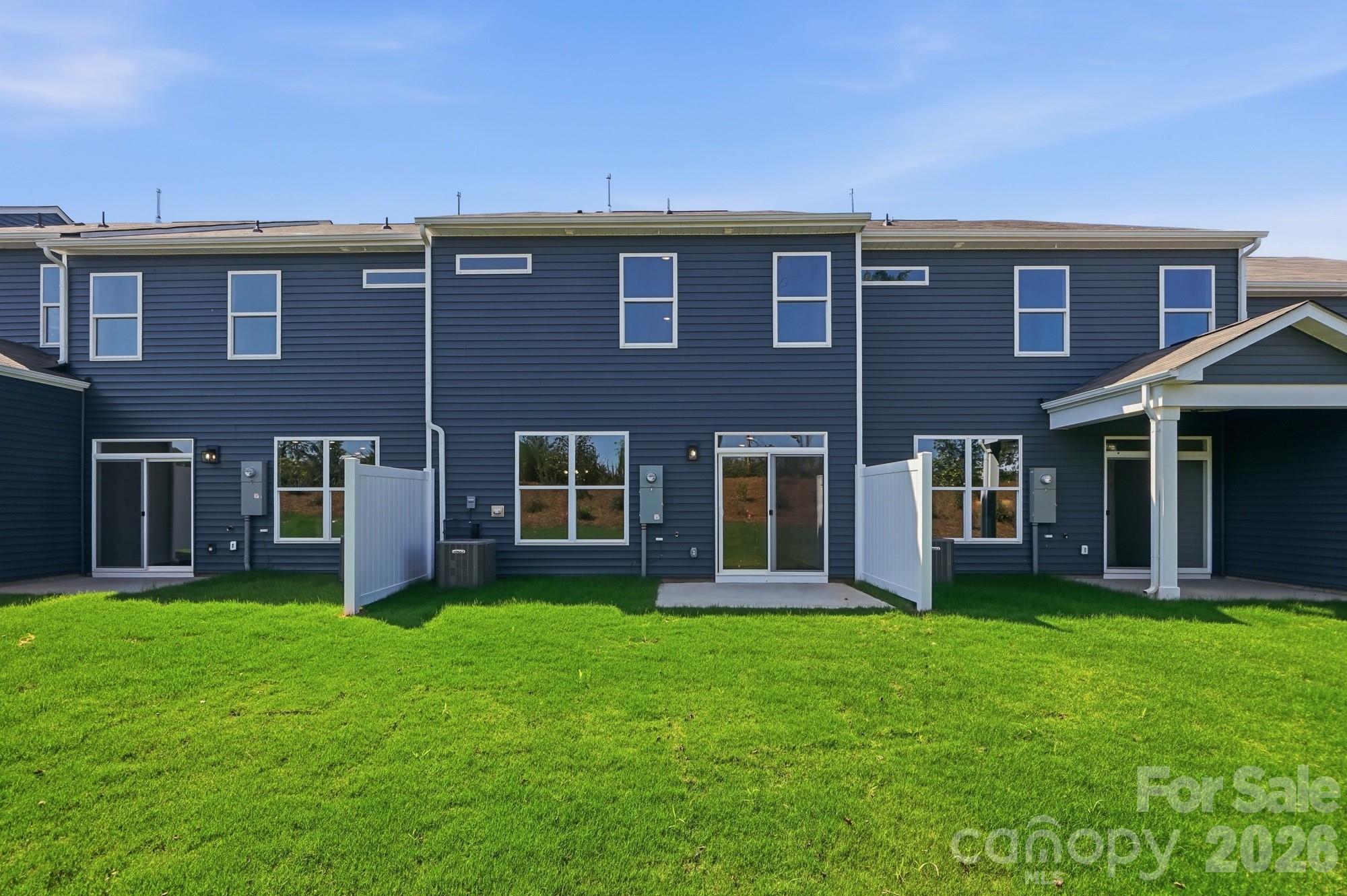 Rear of home - 110 Pointer Trail, Troutman