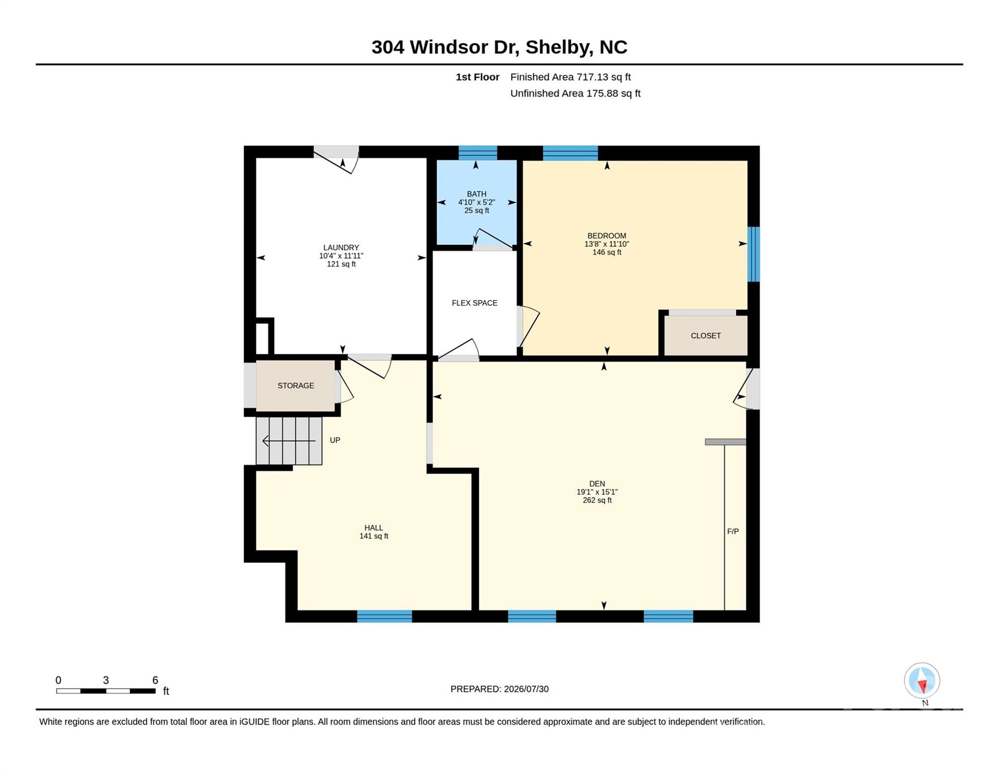 lower level - 304 Windsor Drive, Shelby