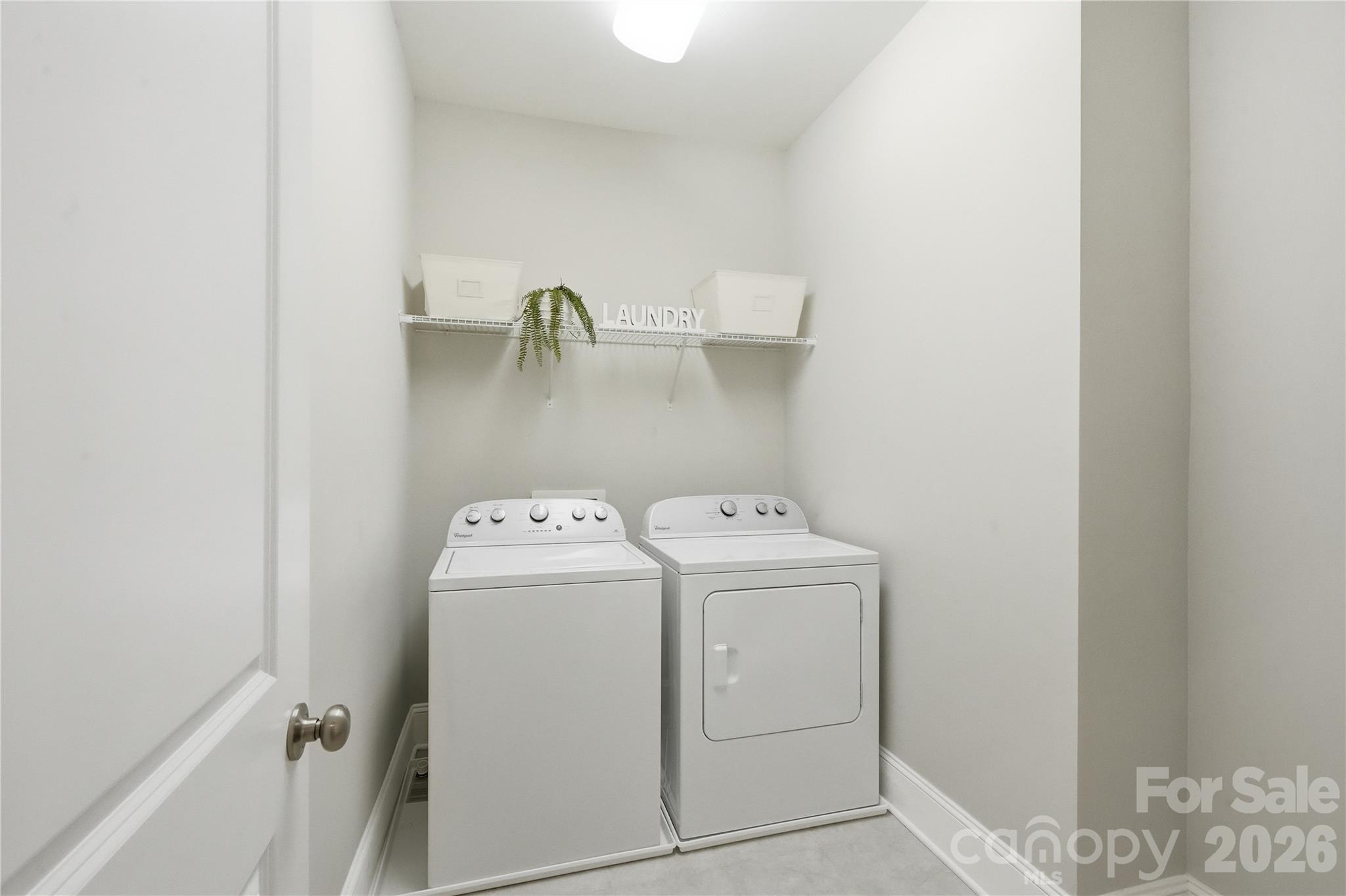 Laundry room upstairs - 1621 Afton Way, Fort Mill