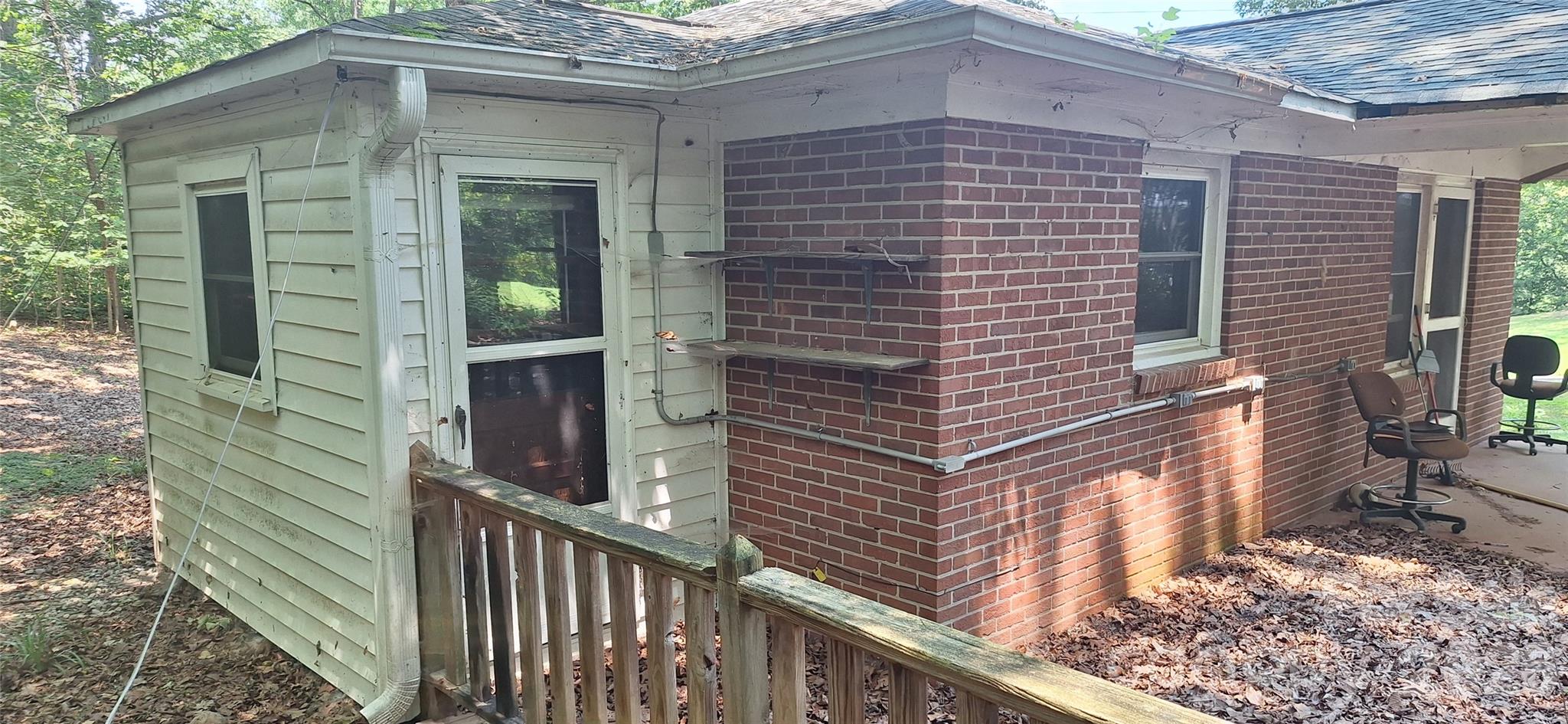 Porch from front corner - 1036 Curve View Road, Lincolnton