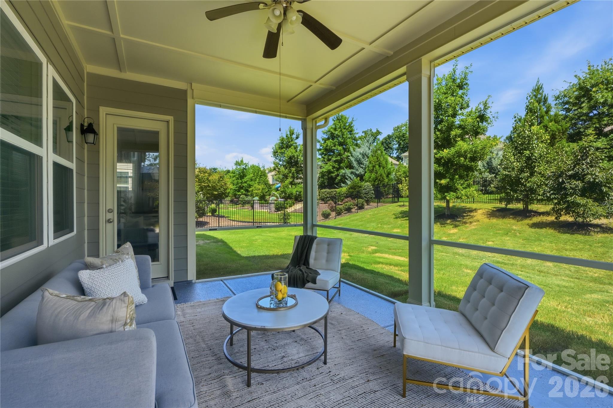 Screen porched - 1621 Afton Way, Fort Mill