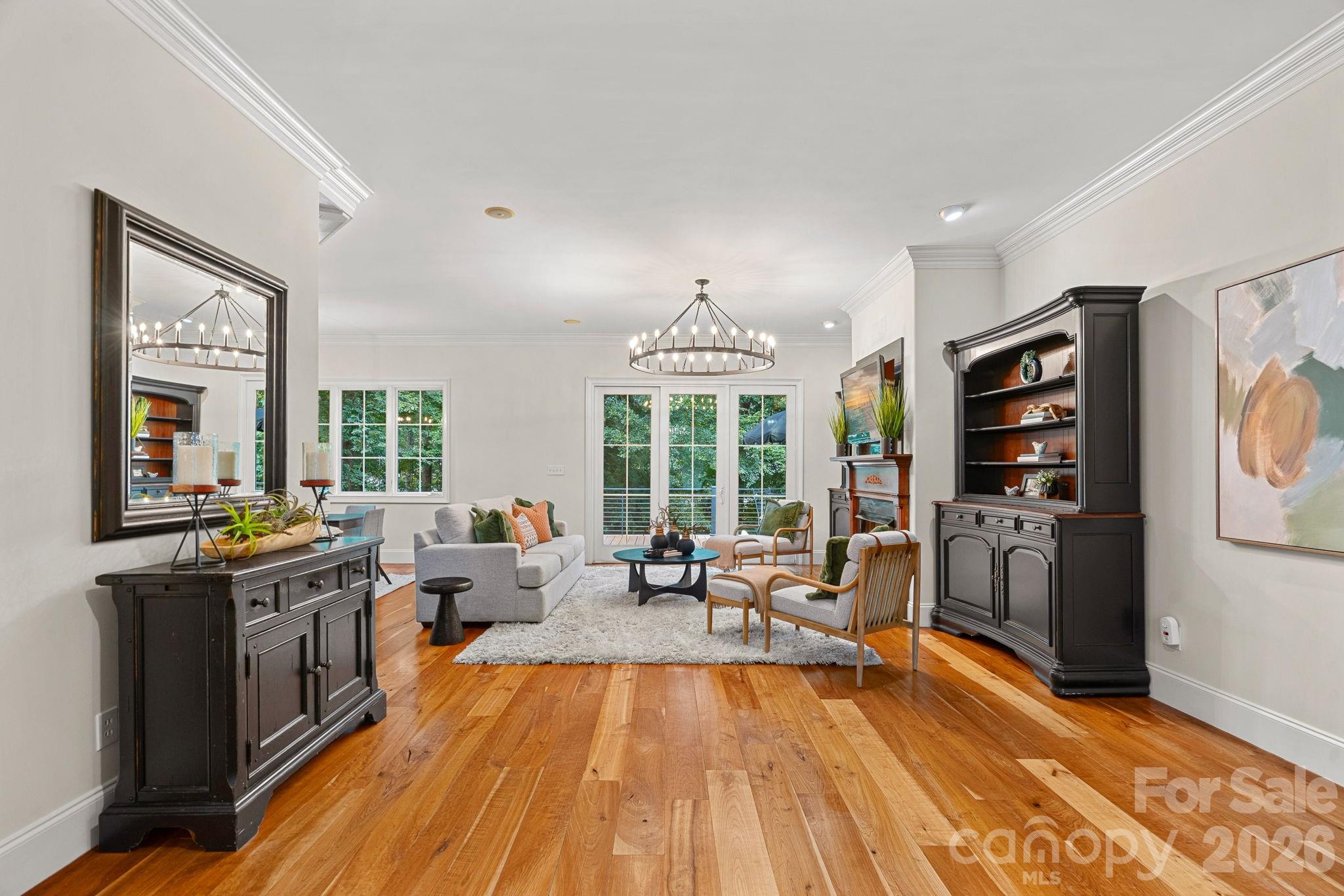 Open Living Room...Those Floors! - 7967 Glen Abbey Circle, Stanley