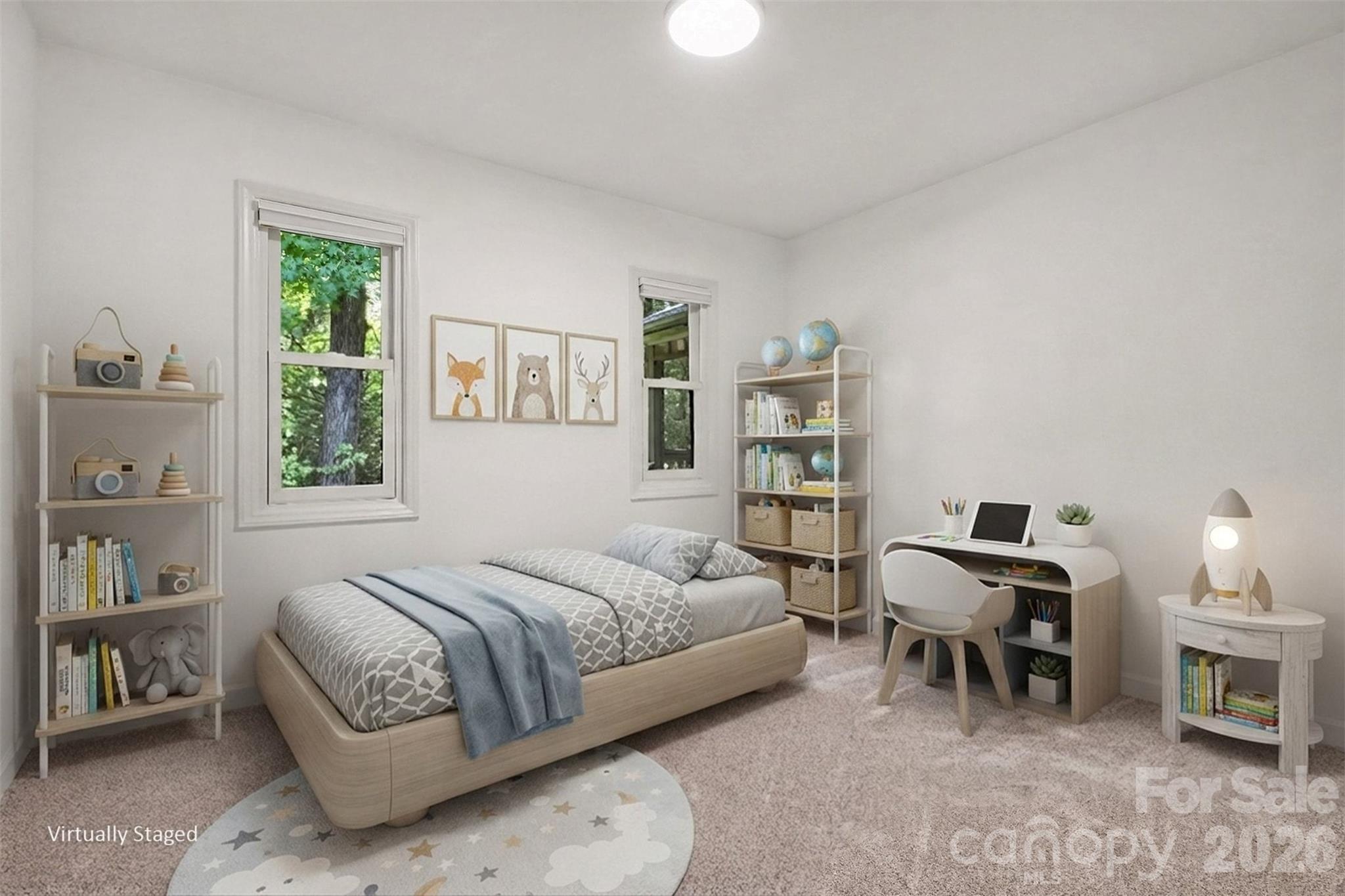 Bedroom 3 is also large at 12x12. - 13520 Andulusian Drive, Matthews