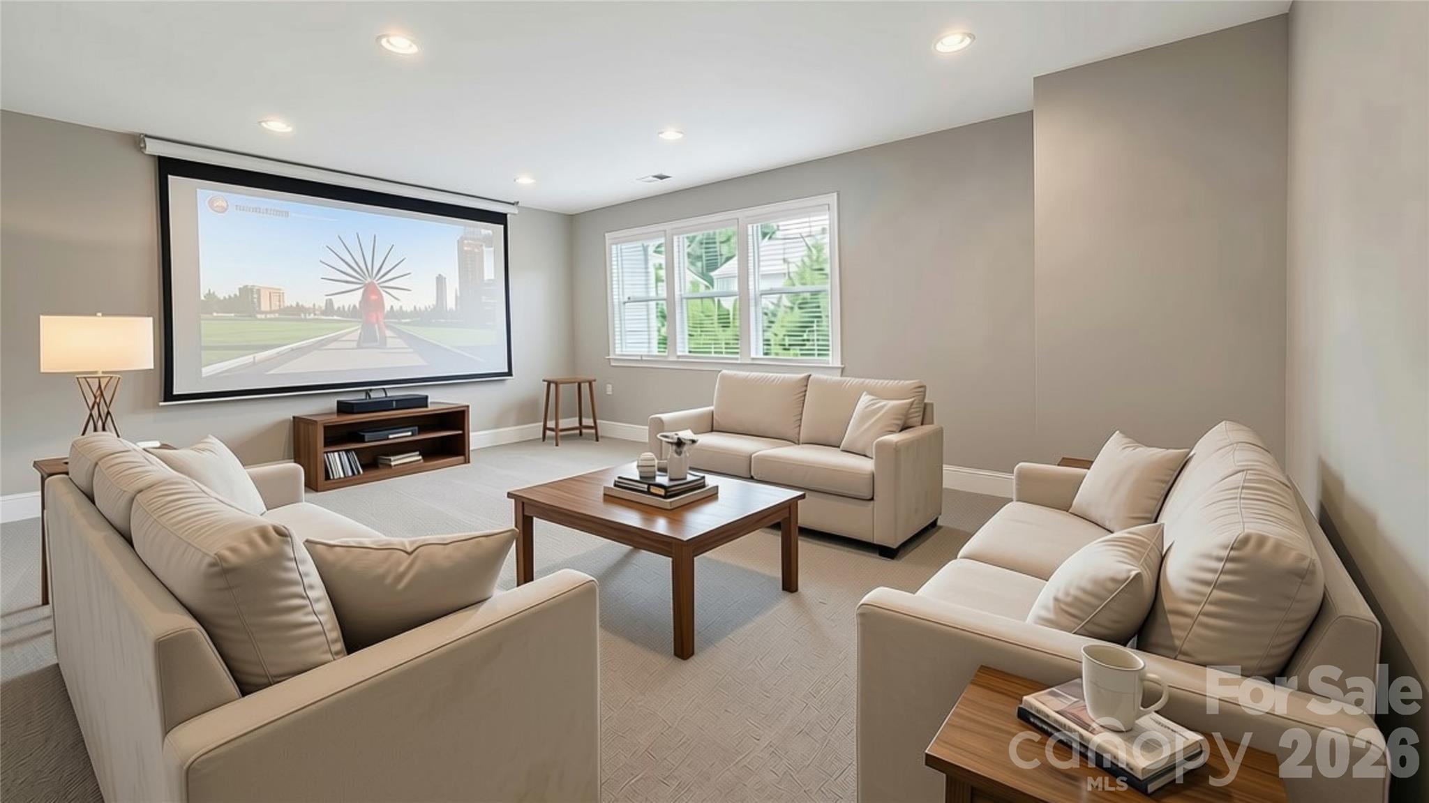 Bonus room, can be used as media, playroom, or fitness studio - 1621 Afton Way, Fort Mill