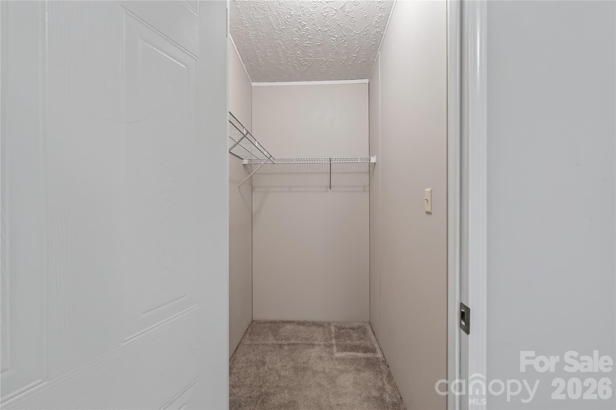 Bedroom walk in closet - 146 Banks View Lane, Hendersonville