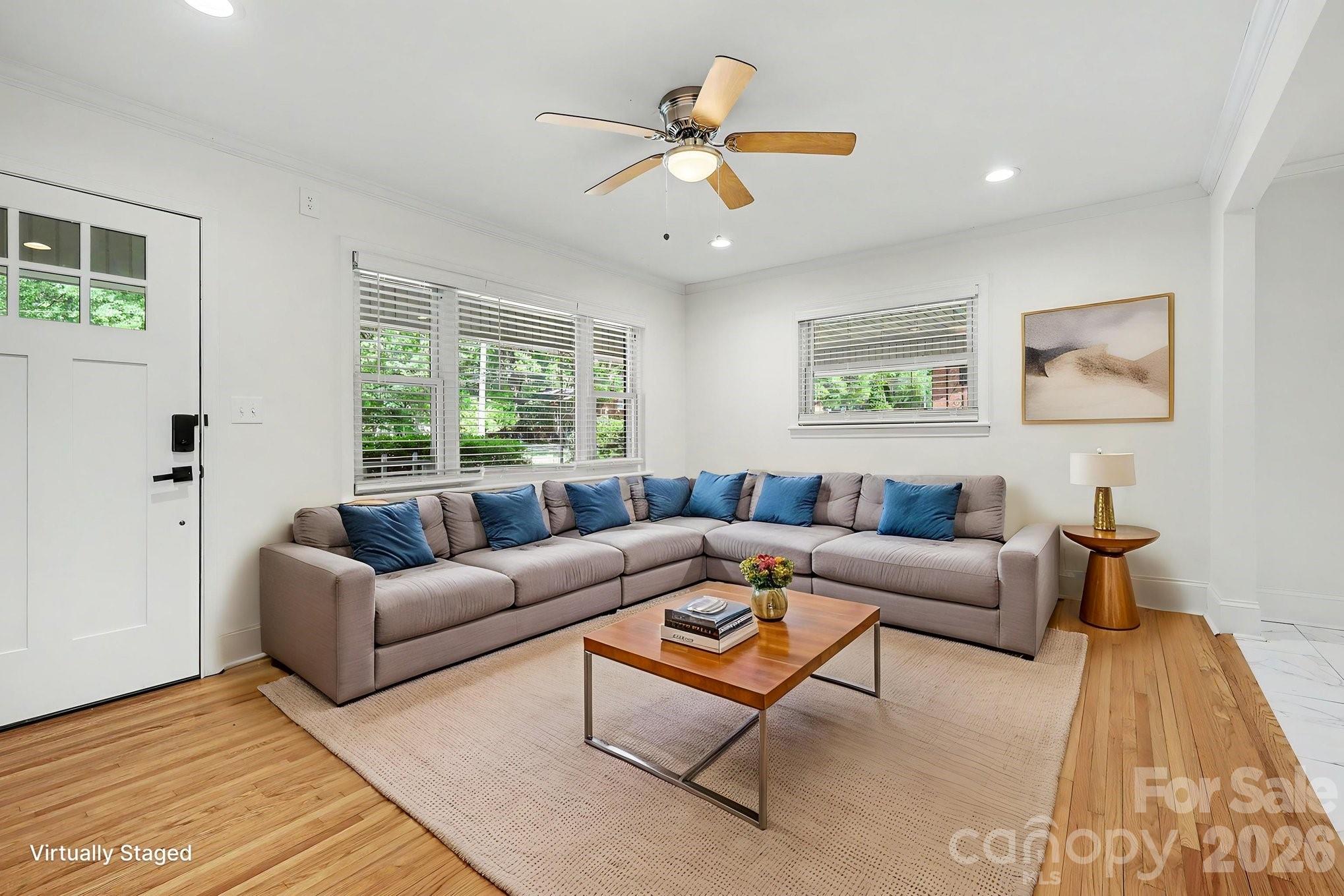 Virtually Staged - 676 Sedgefield Street SW, Concord