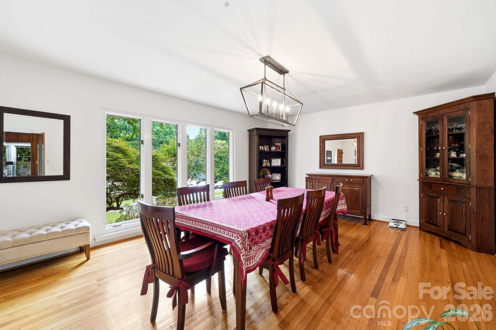 Currently used as a dining room, but large enough to be a formal living room or study. - 515 Dogwood Lane, Belmont