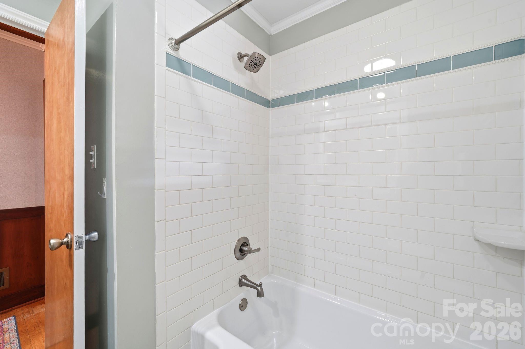 Ceramic Tub has just been fully reglazed - 515 Dogwood Lane, Belmont