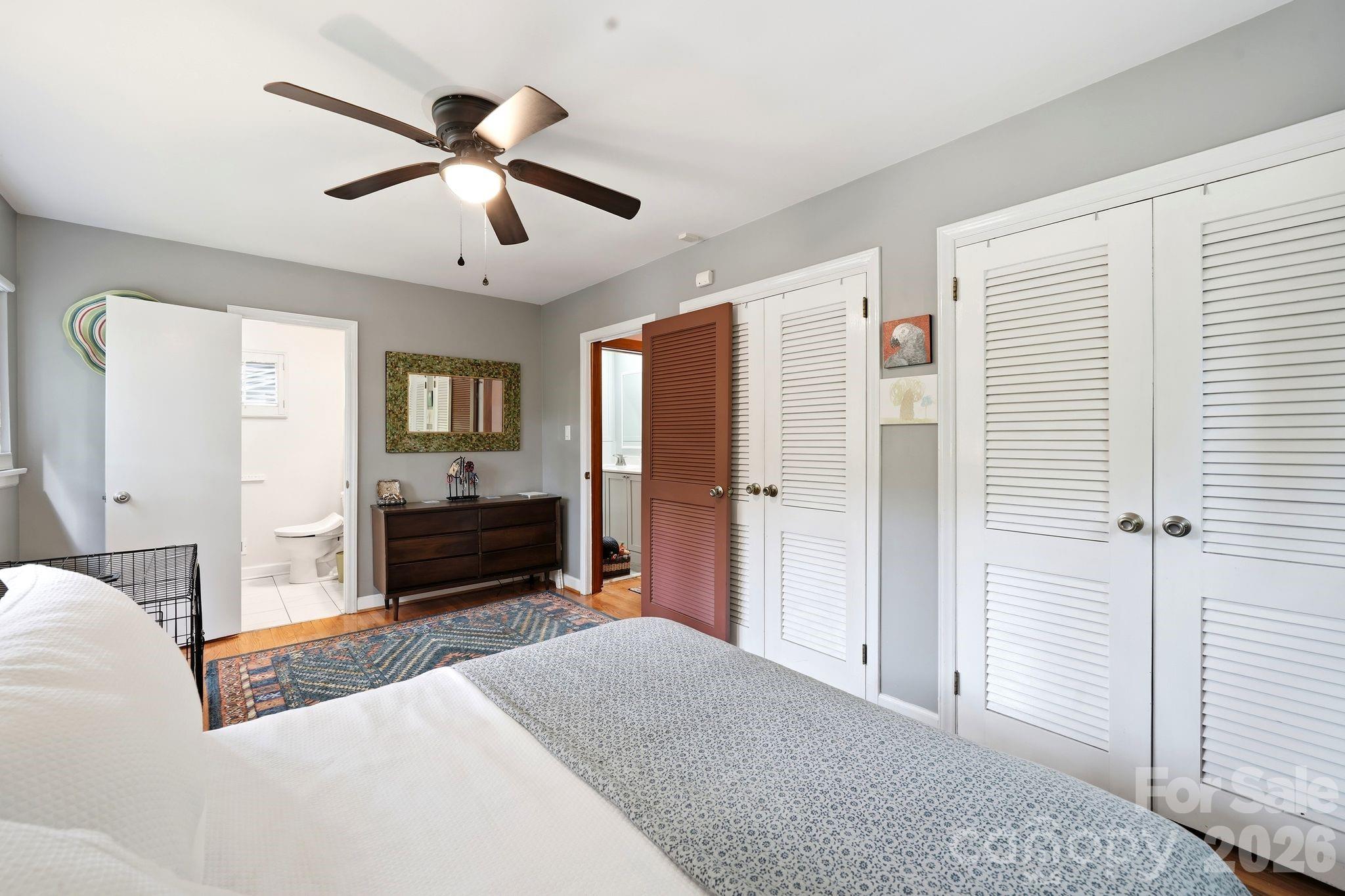 Primary has double closets - 515 Dogwood Lane, Belmont