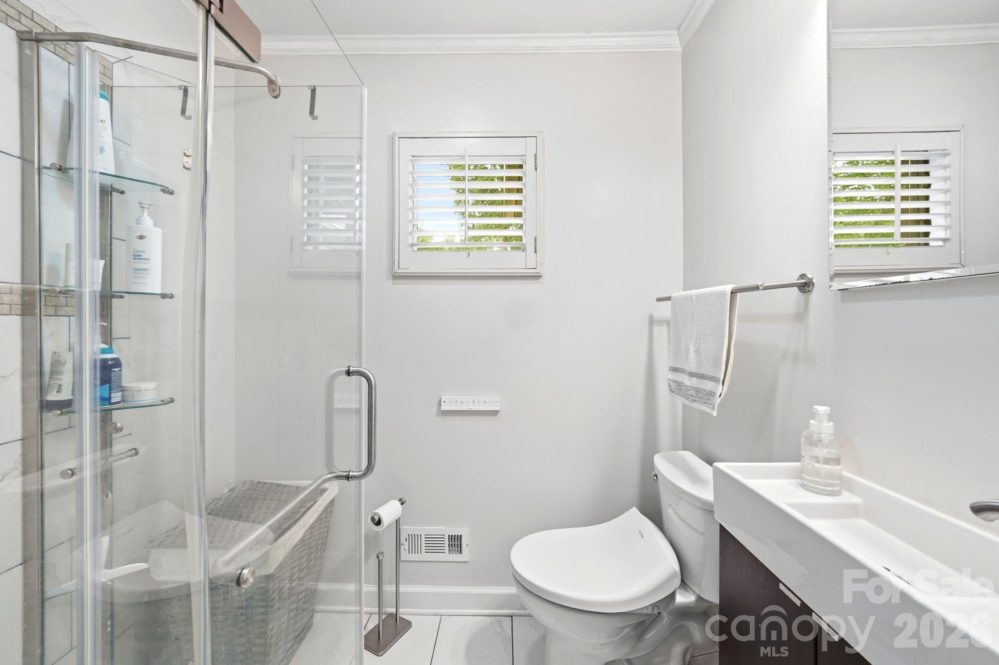 Primary Bath - 515 Dogwood Lane, Belmont