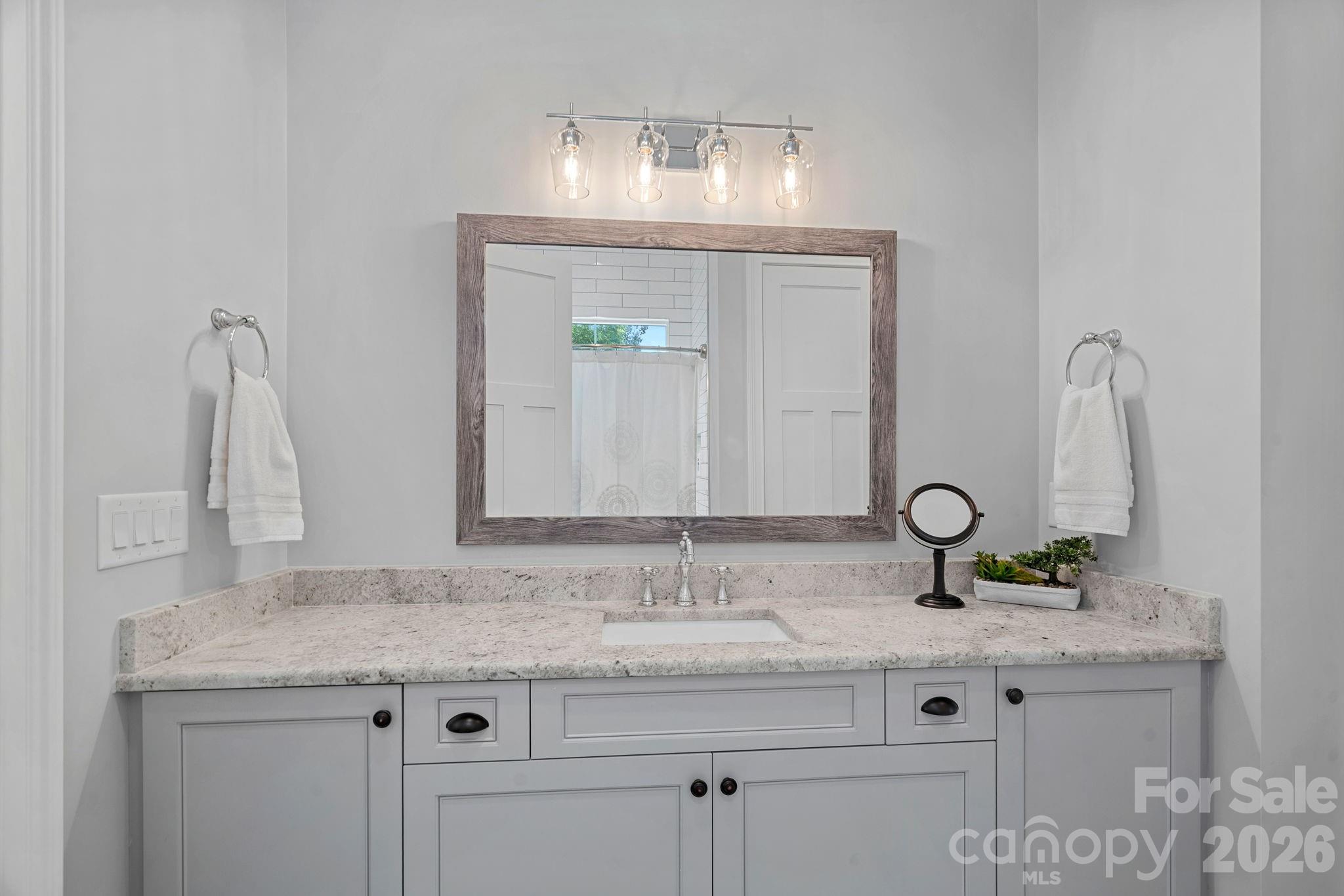jack and jill bathroom vanity- walkout basement - 2889 Mount Pleasant Road, Sherrills Ford