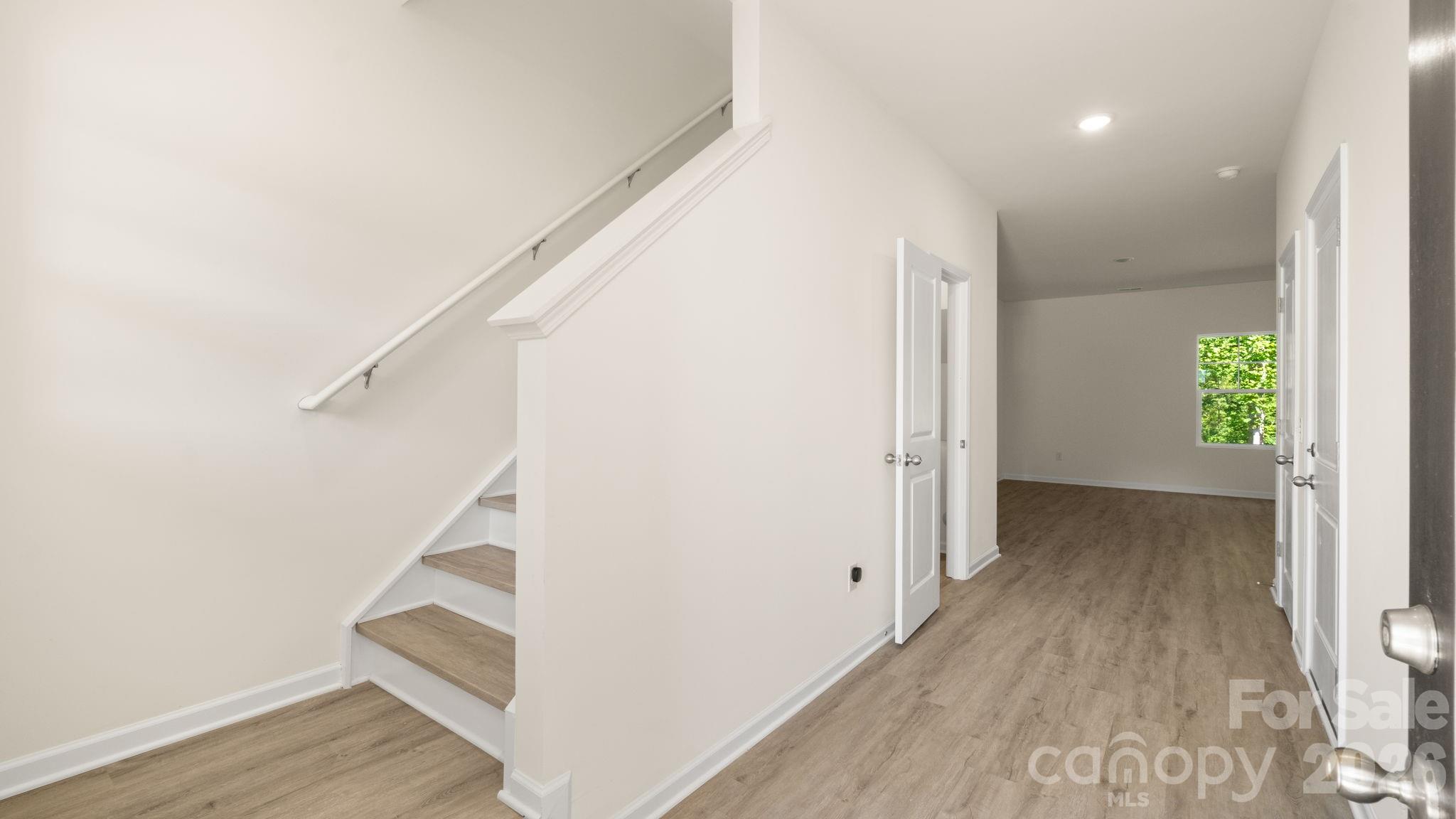 Stairway to 2nd floor - 4022 Rolling Creek Road, Vale
