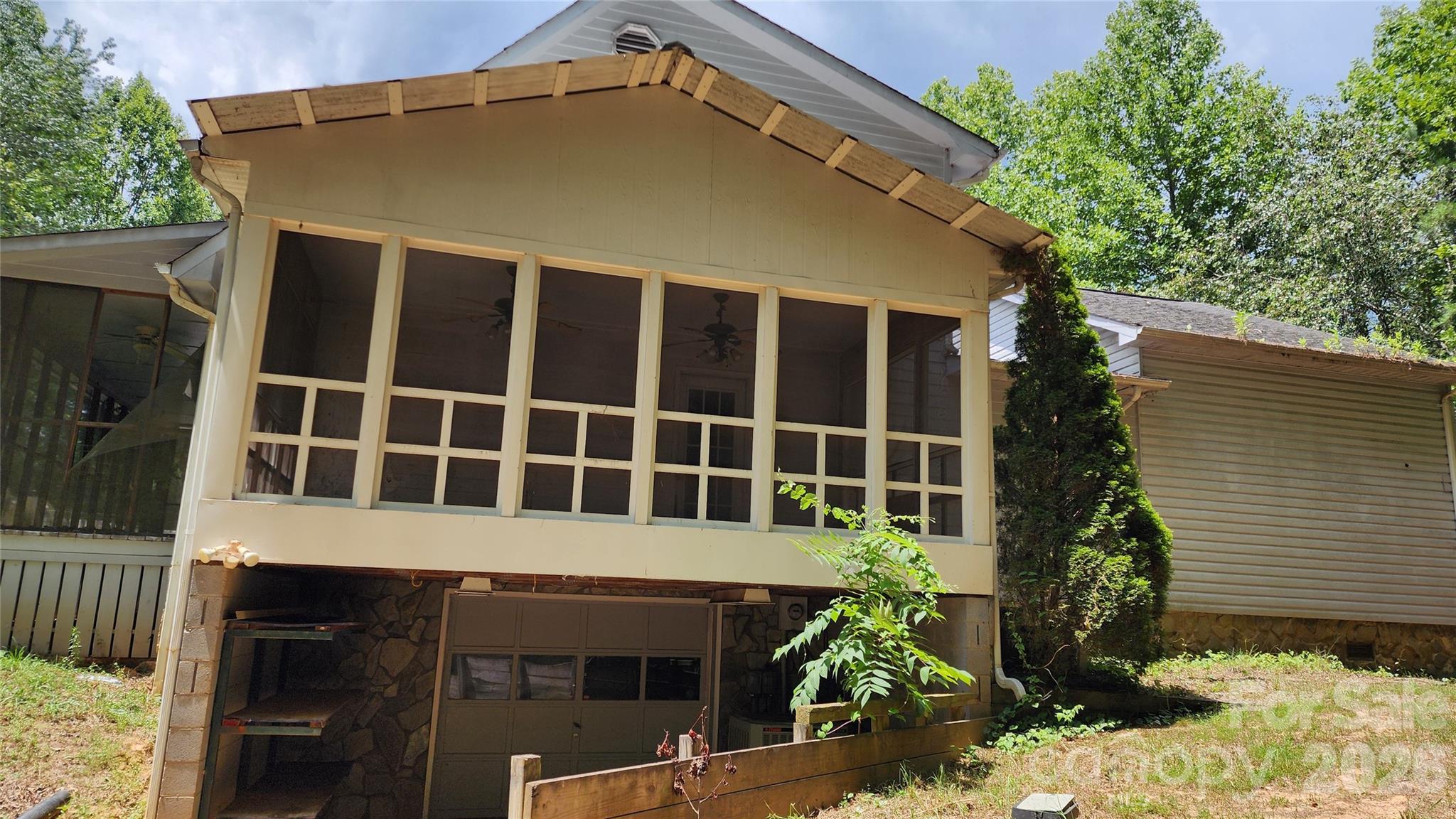 Screened in Porch at rear of house - 2020 Ada Williams Lane, Lenoir