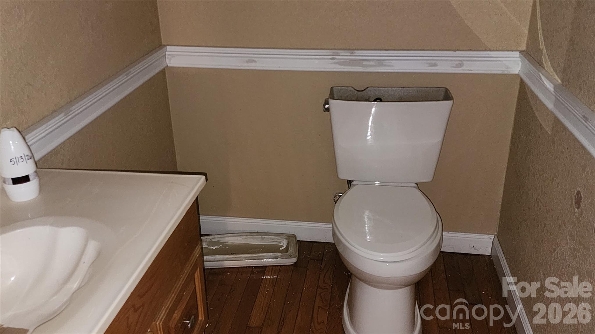 Half bath on main level - 2020 Ada Williams Lane, Lenoir