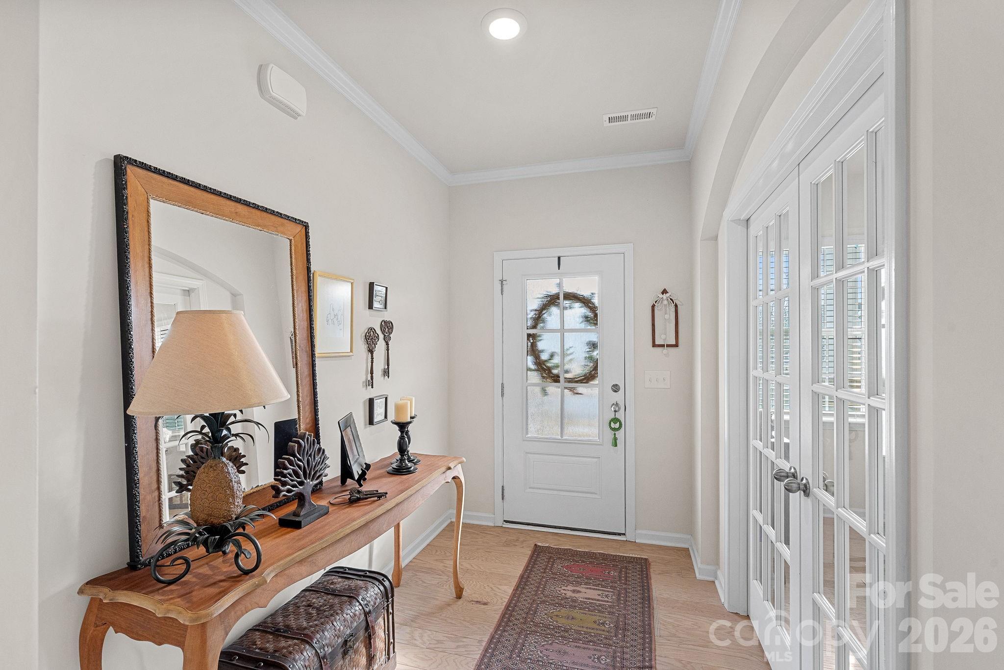 Wide and bright entry foyer. - 262 Abersham Drive, Mooresville