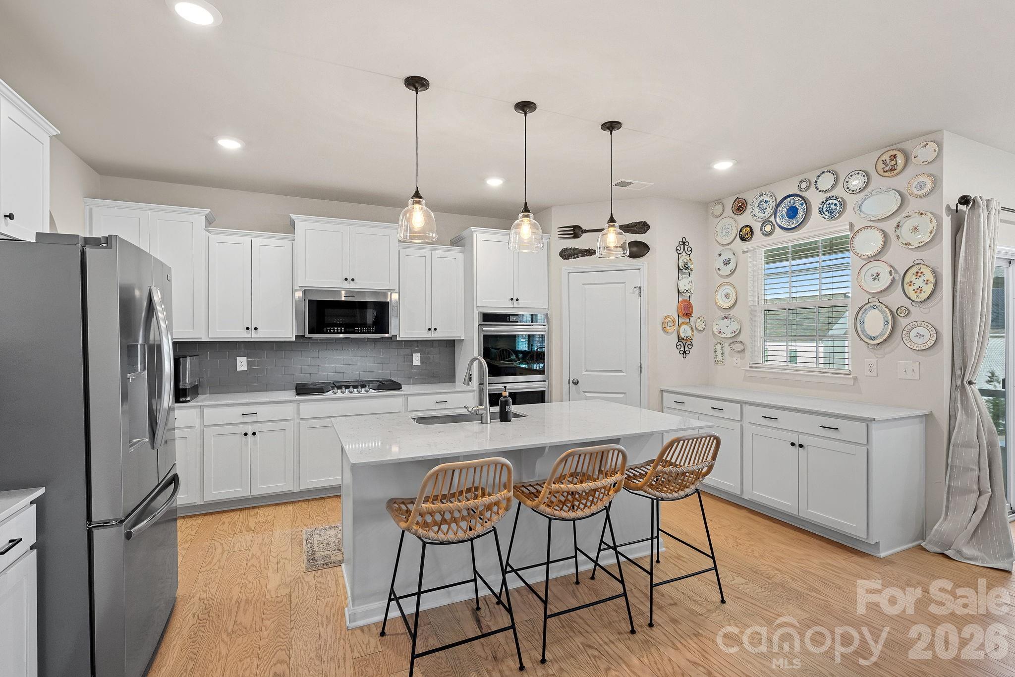 Gourmet kitchen. - 262 Abersham Drive, Mooresville