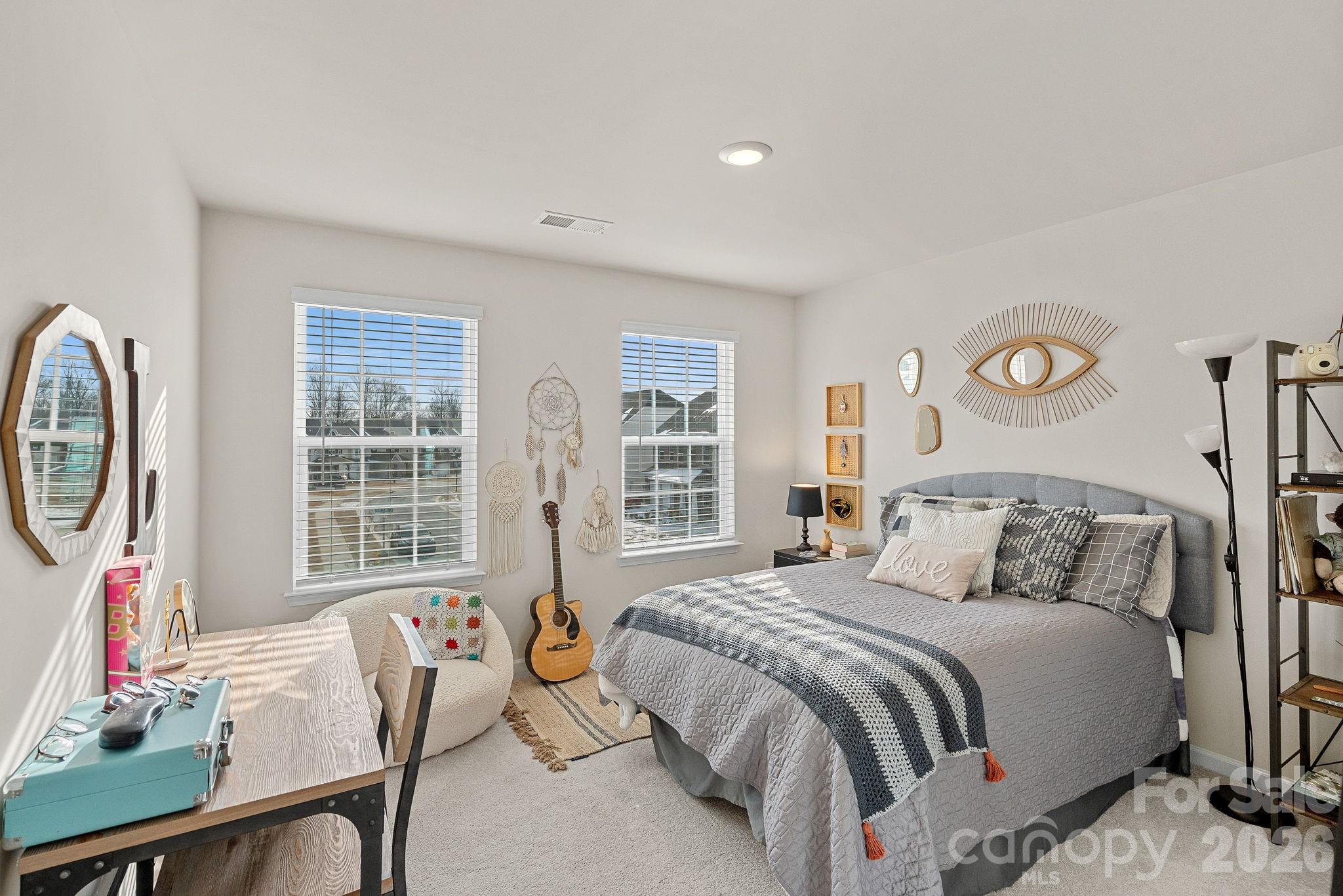 Guest bedroom 2. - 262 Abersham Drive, Mooresville