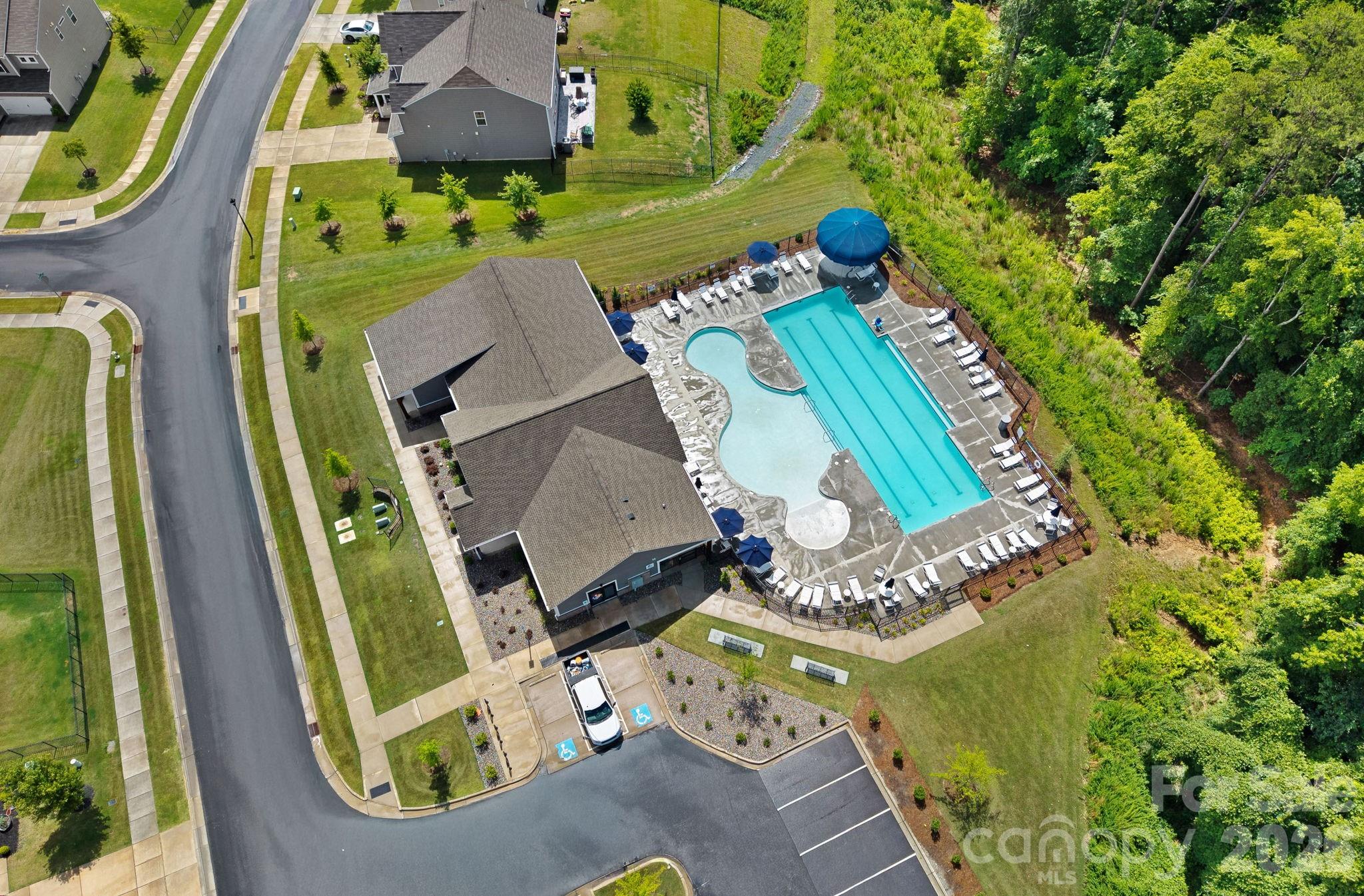 Neighborhood pool - 262 Abersham Drive, Mooresville