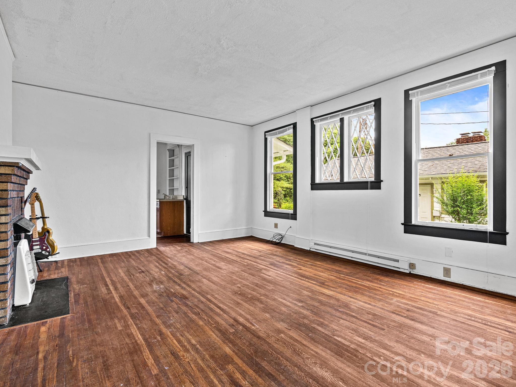 Walking into the Main Level Living - 111-113 Stewart Street, Hendersonville