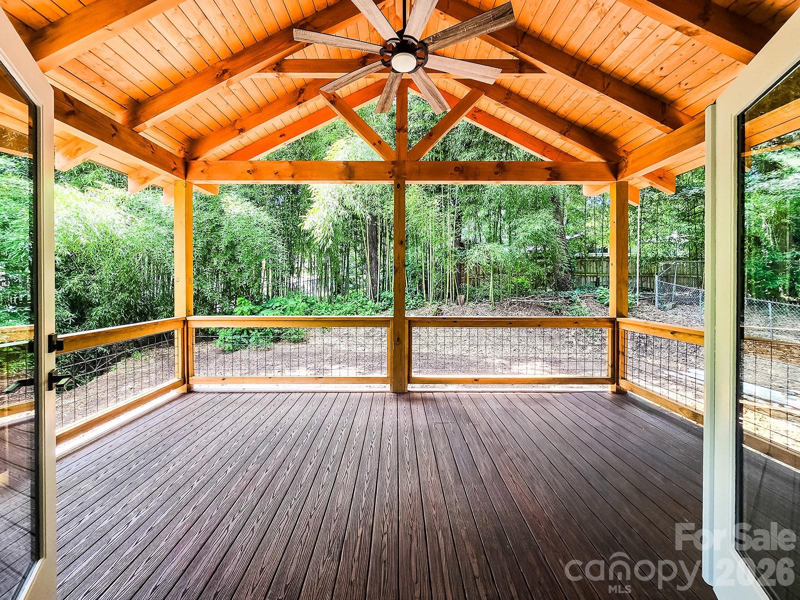 Back Deck - 505 S Oconeechee Avenue, Black Mountain