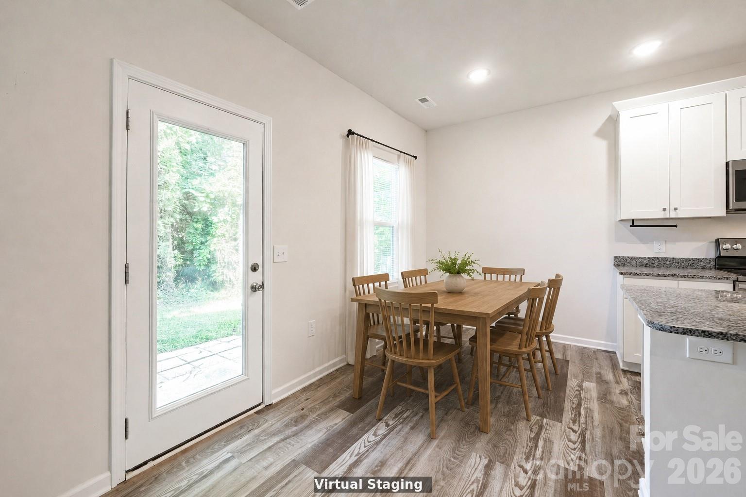Virtual Staging Dining Area - 436 W Mclelland Avenue, Mooresville