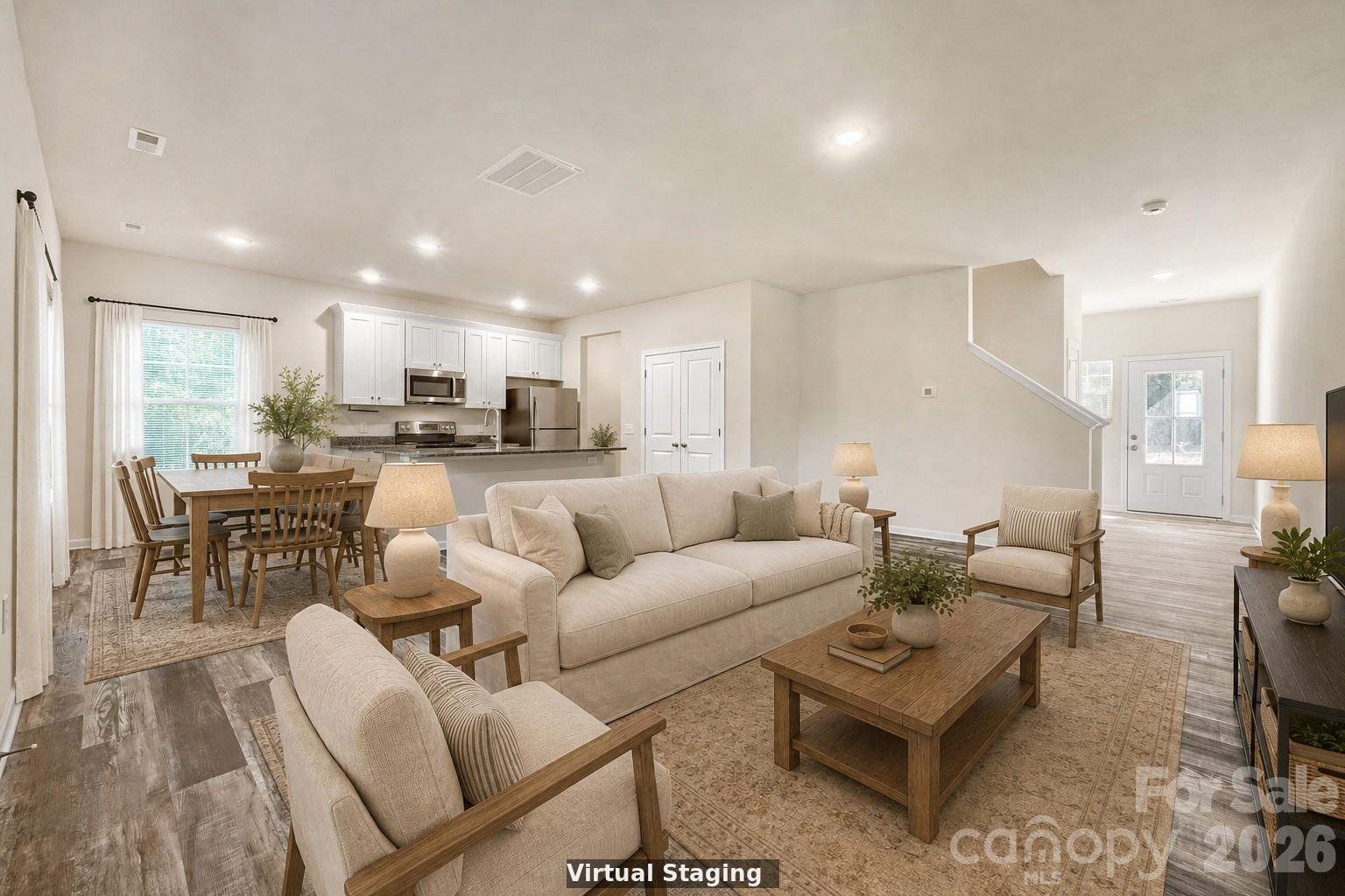 Virtual Staging Great Room - 436 W Mclelland Avenue, Mooresville