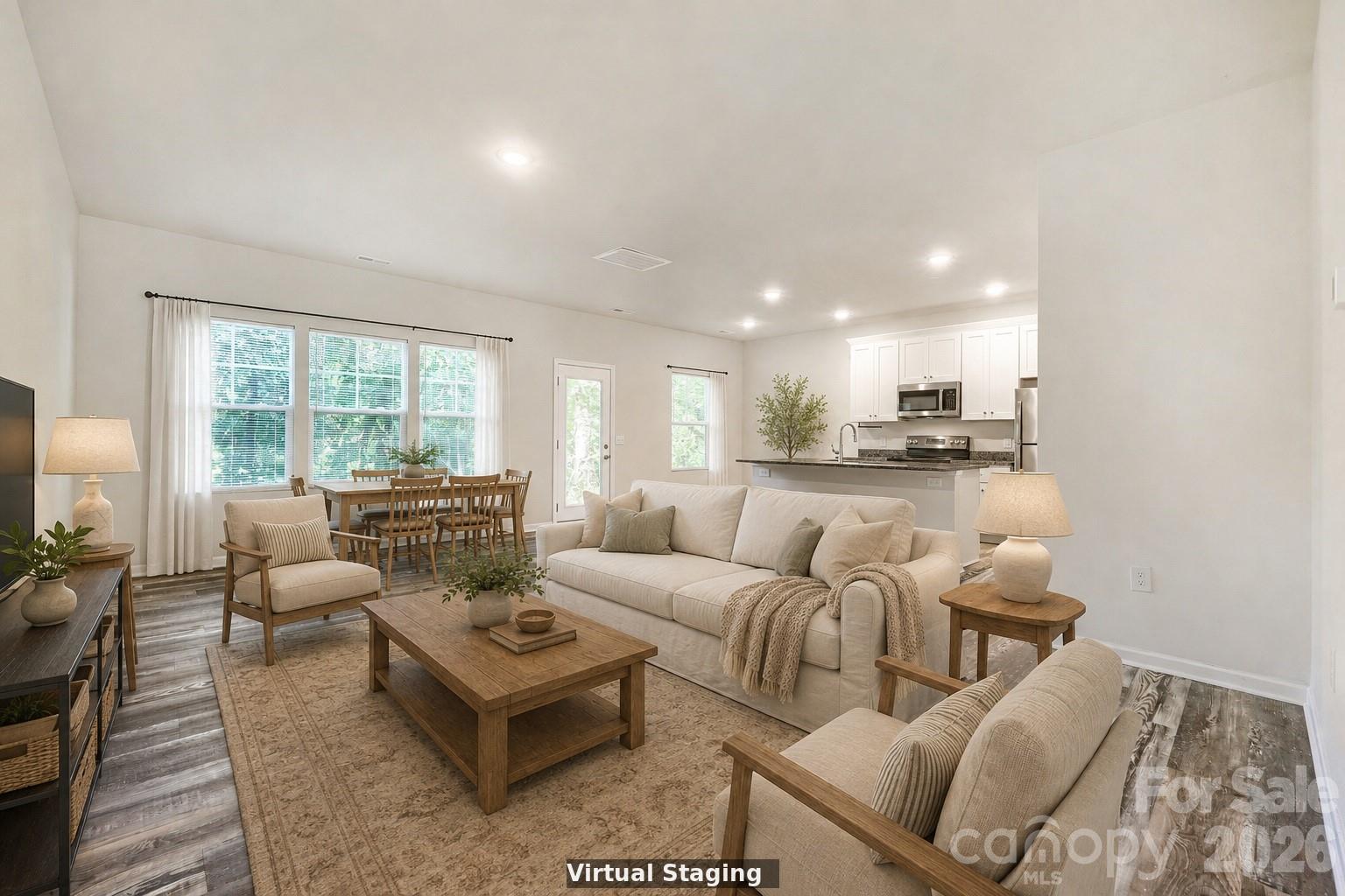 Virtual Staging Great Room - 436 W Mclelland Avenue, Mooresville