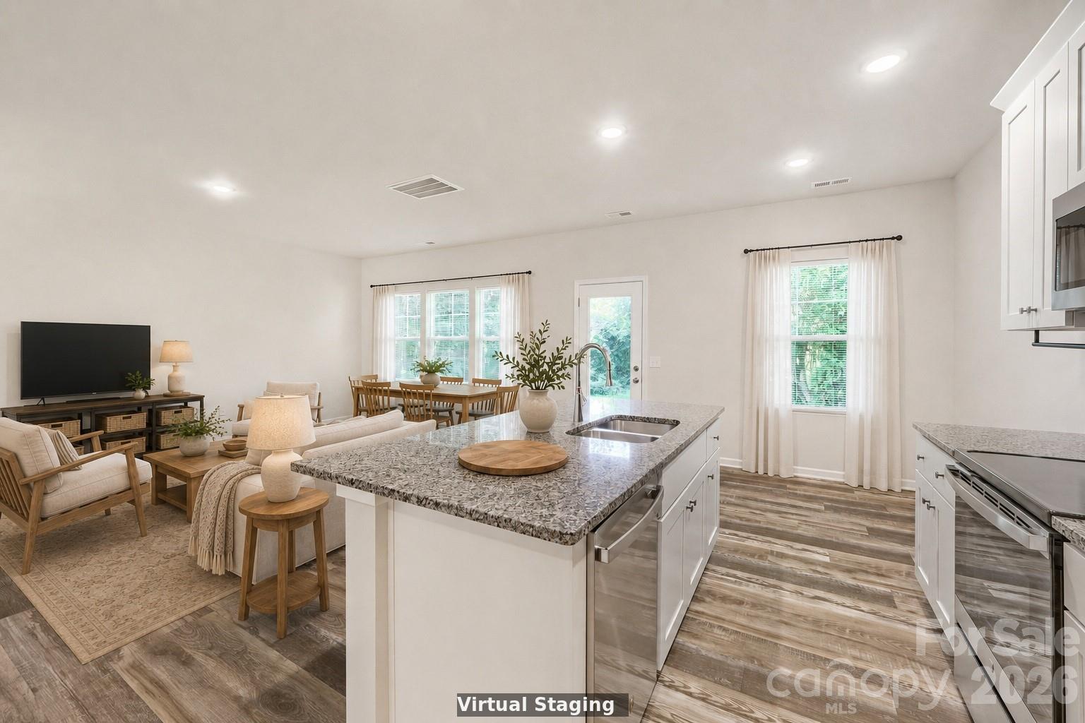 Virtual Staging Kitchen - 436 W Mclelland Avenue, Mooresville