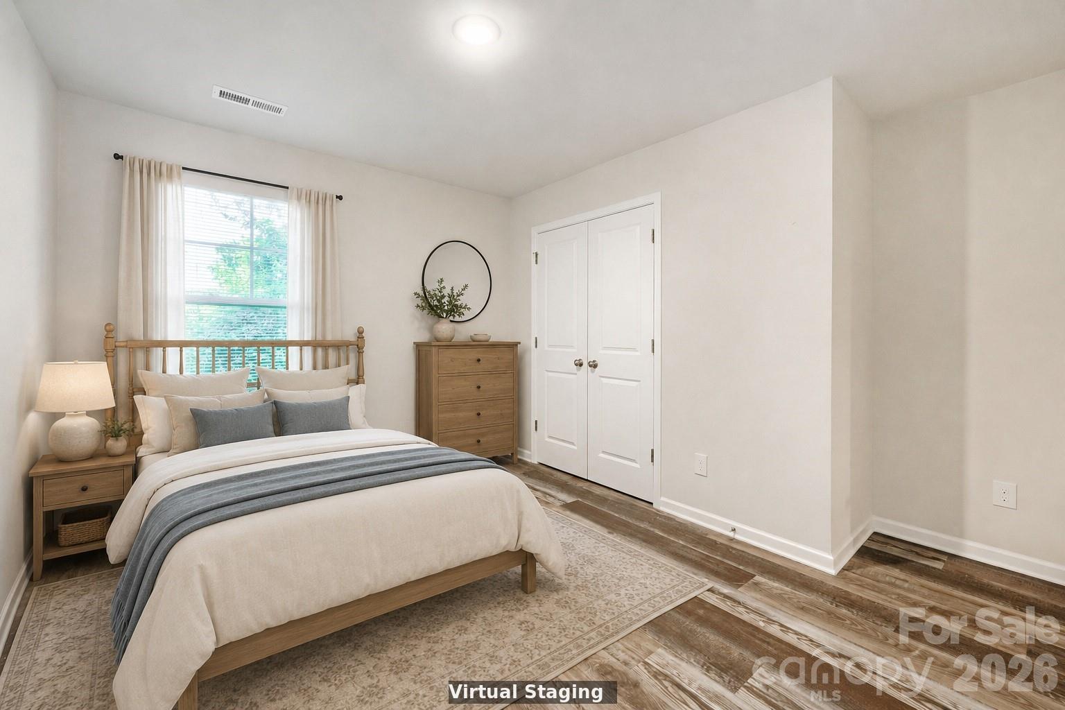 Virtual Staging Bedroom 3 - 436 W Mclelland Avenue, Mooresville