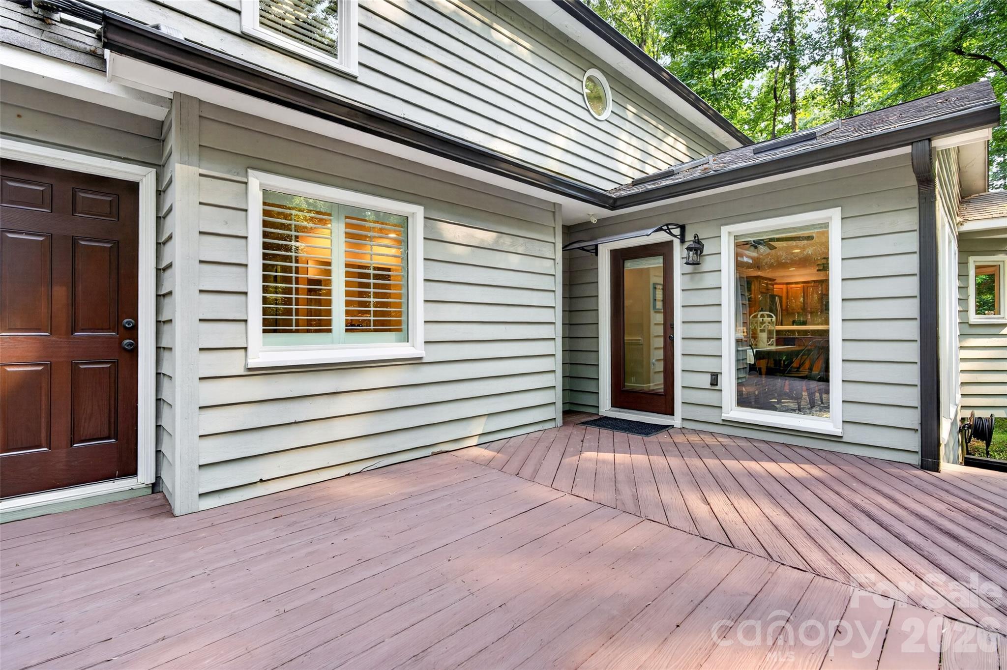 Back deck can be accessed from Owners Suite also - 1345 Gaston Day School Road, Gastonia