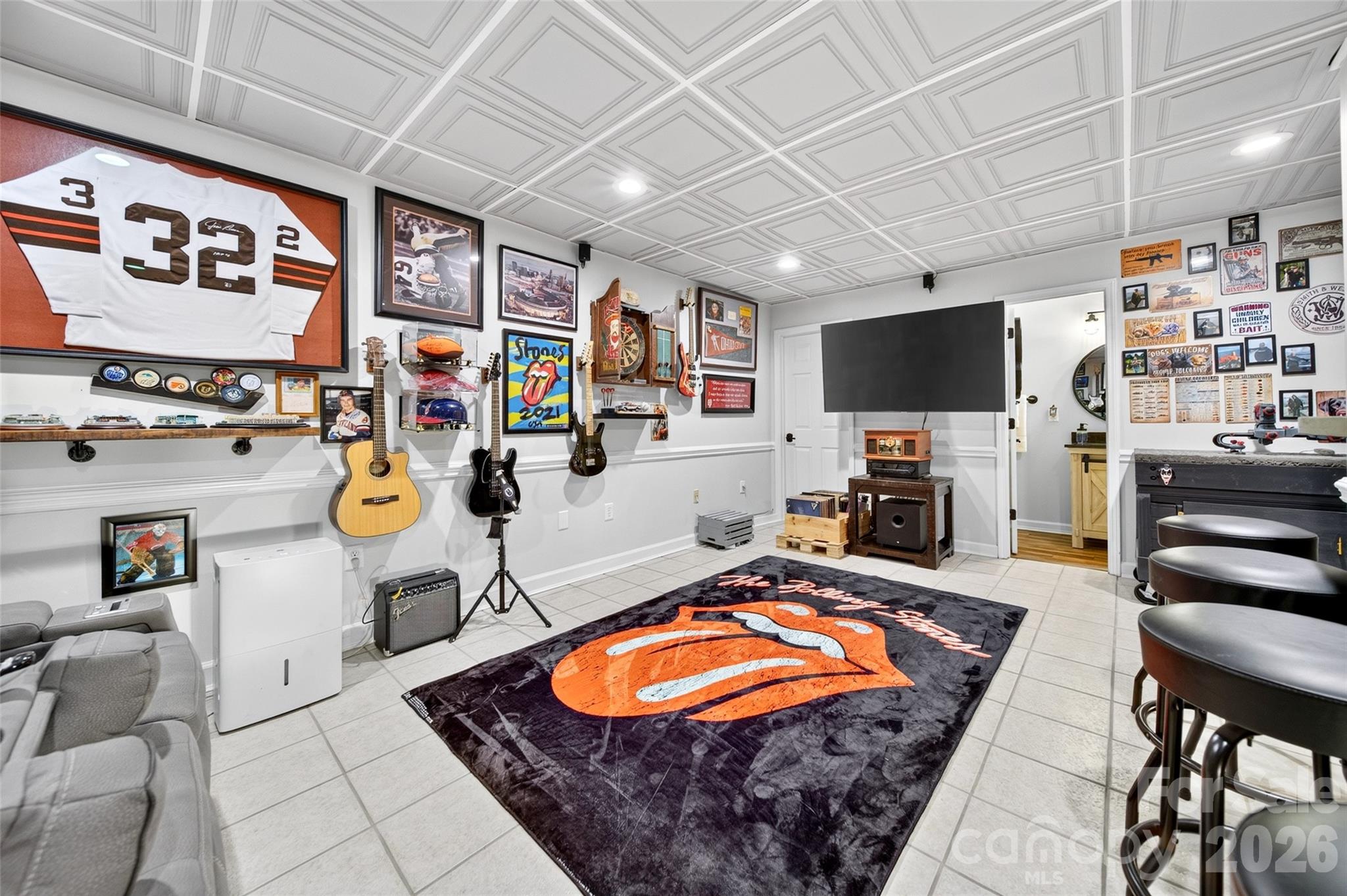 Finished basement offers 405 sft!! - 1345 Gaston Day School Road, Gastonia